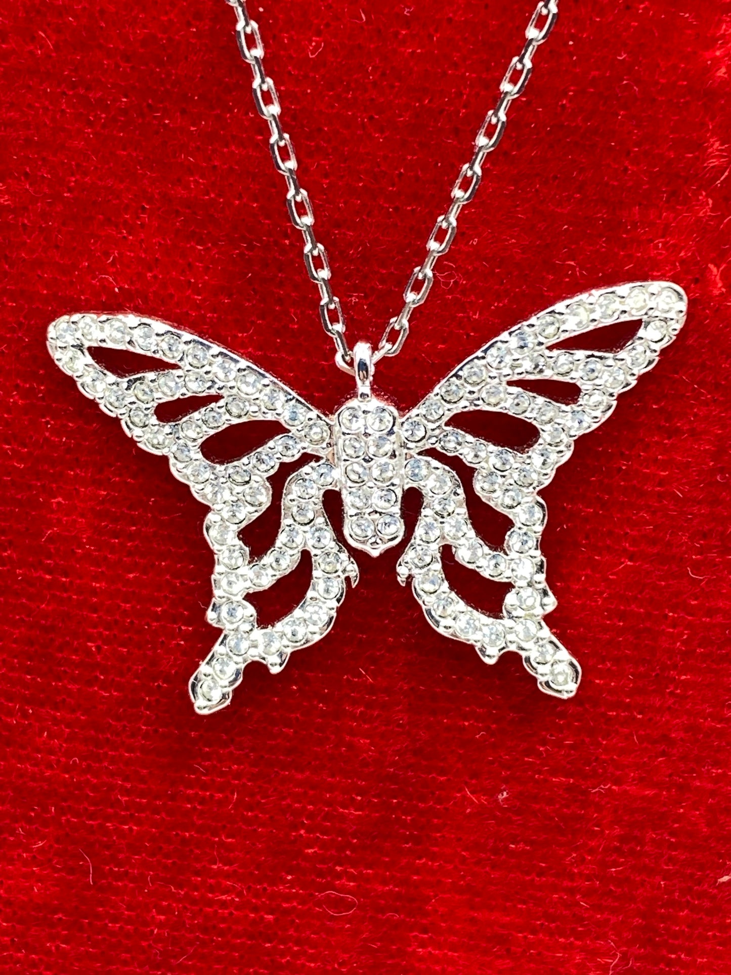 Swarovski Butterfly Necklace