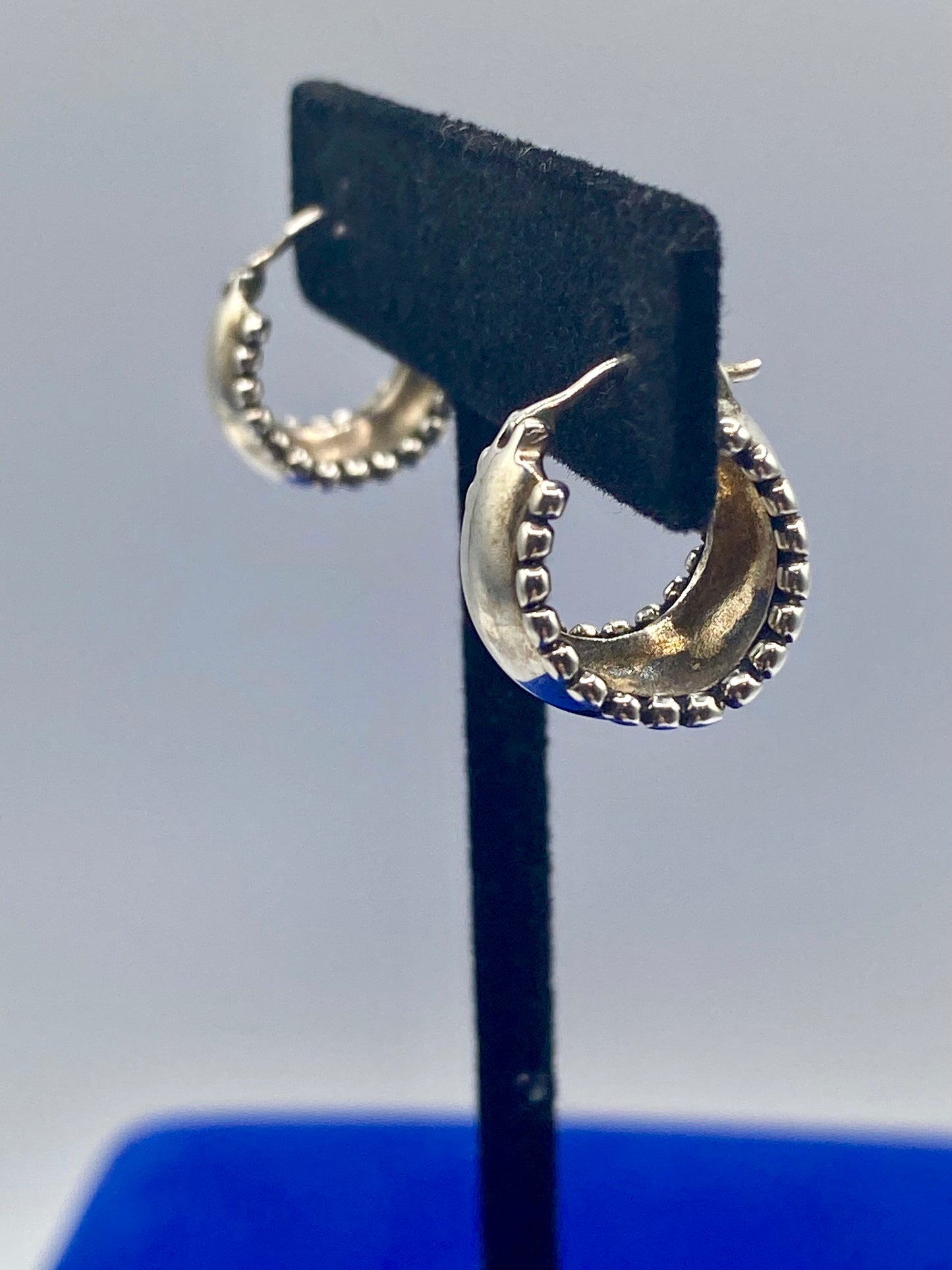 Sterling Silver Small Hoop Earrings