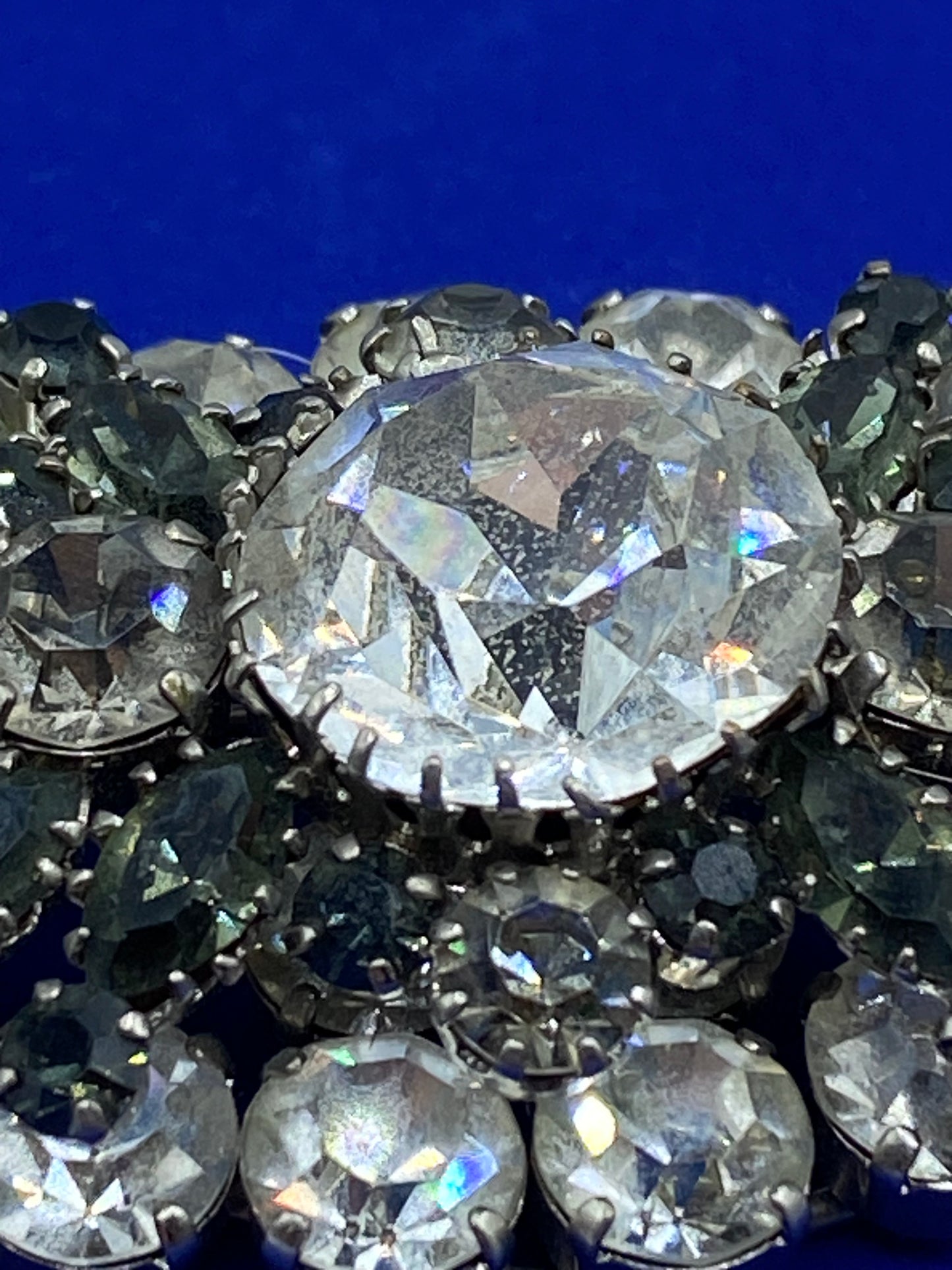 Vintage Austria Rhinestone Brooch
