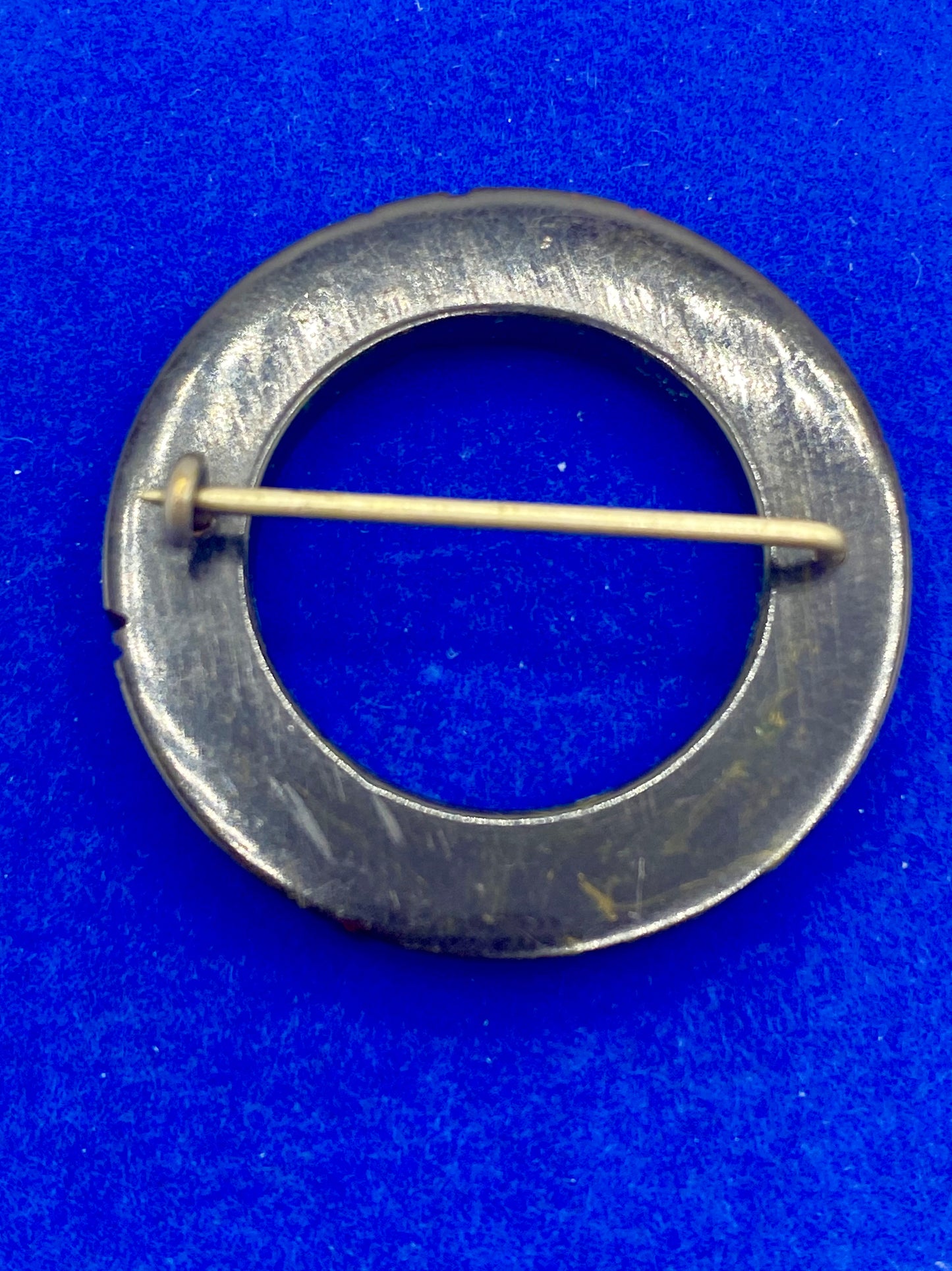 Carved Bakelite Brooch
