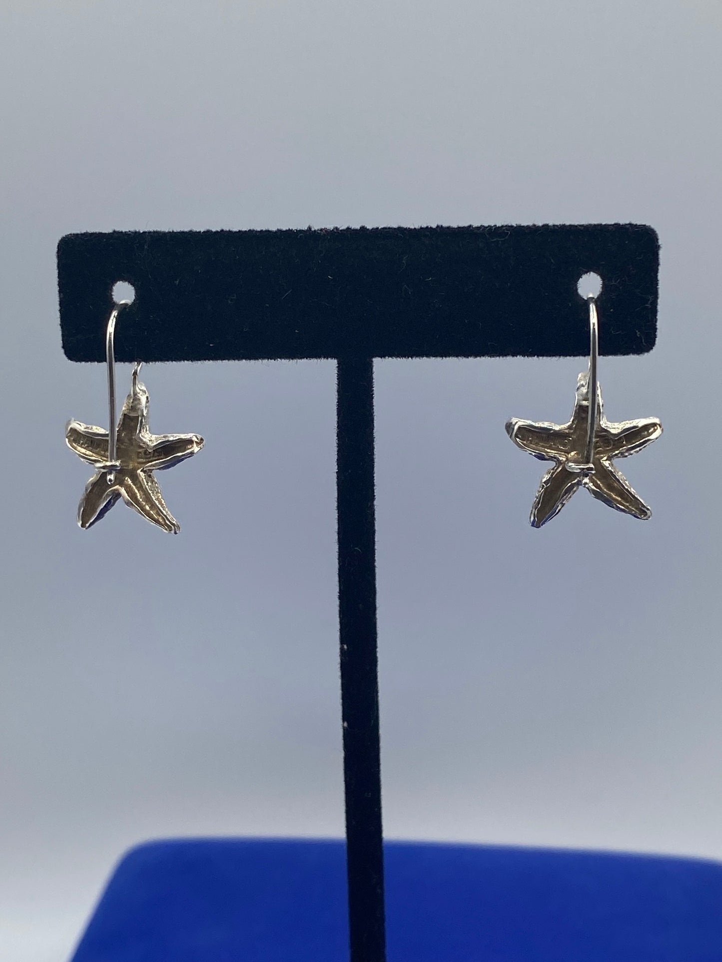 Sterling Silver Starfish Earrings