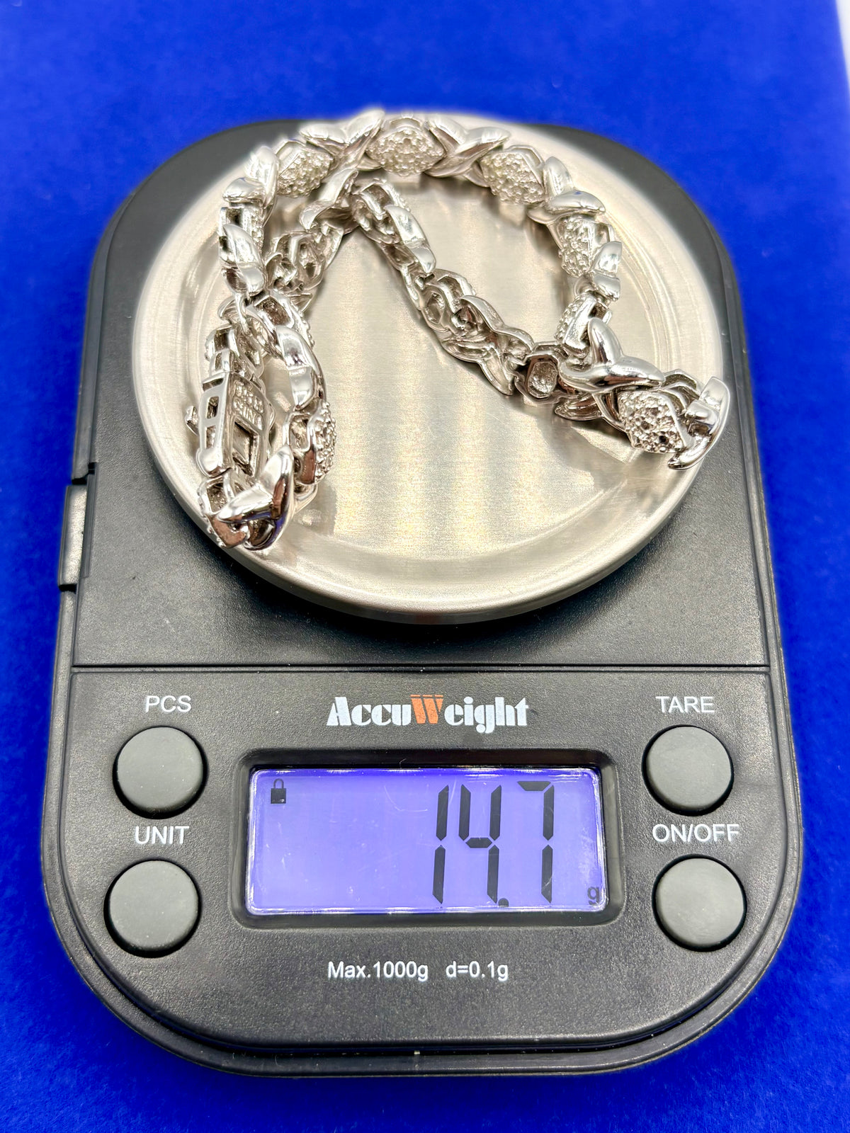 Sterling Silver Ross Simons Hugs & Kisses Tennis Bracelet