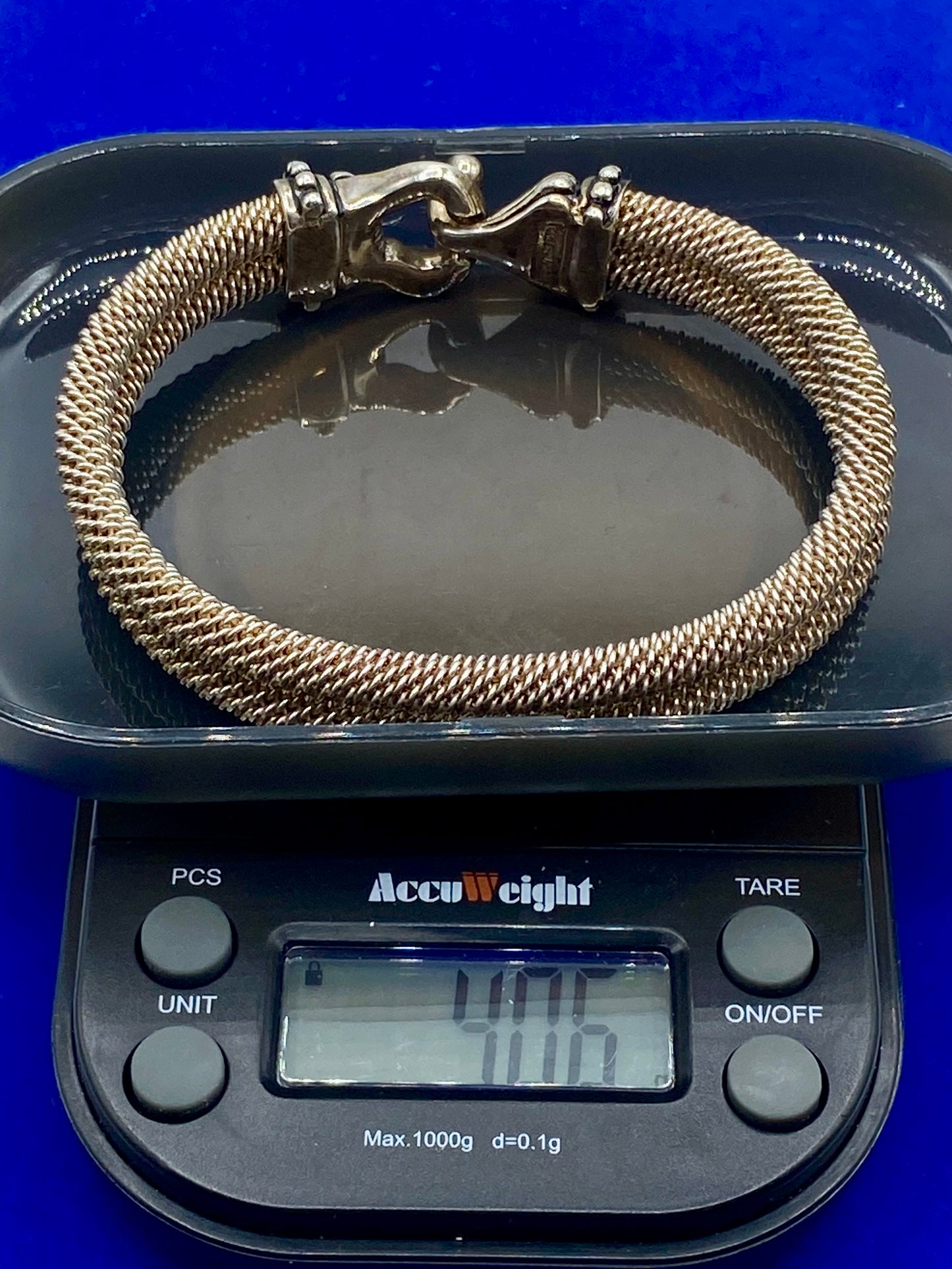 Joseph Esposito ESPO Sterling Silver Mesh Cable Bracelet