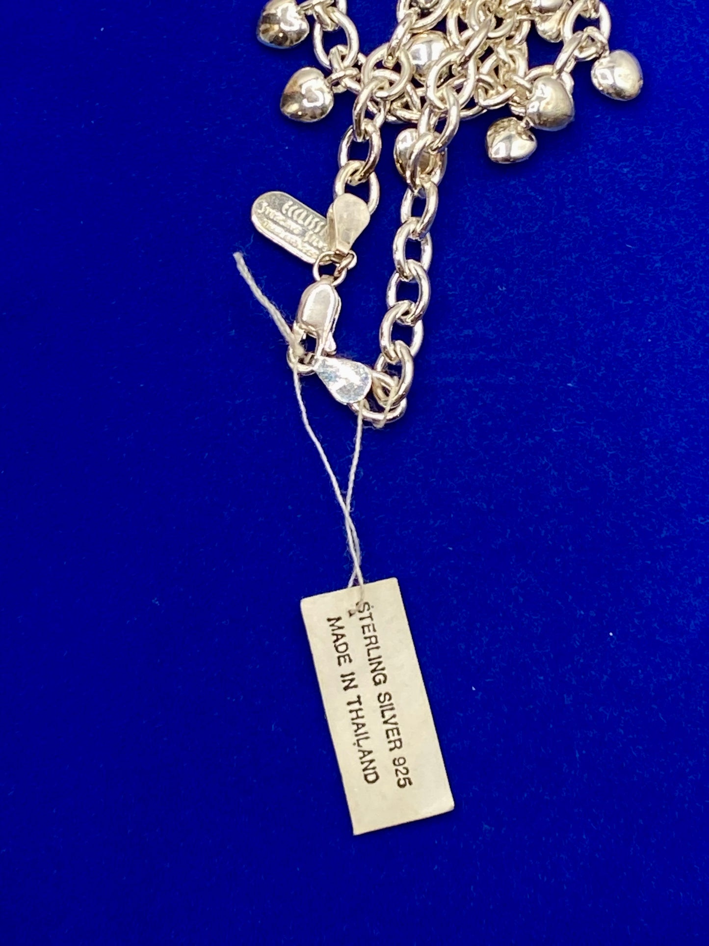 Sterling Silver NWT Ecclissi Heart Charm Necklace
