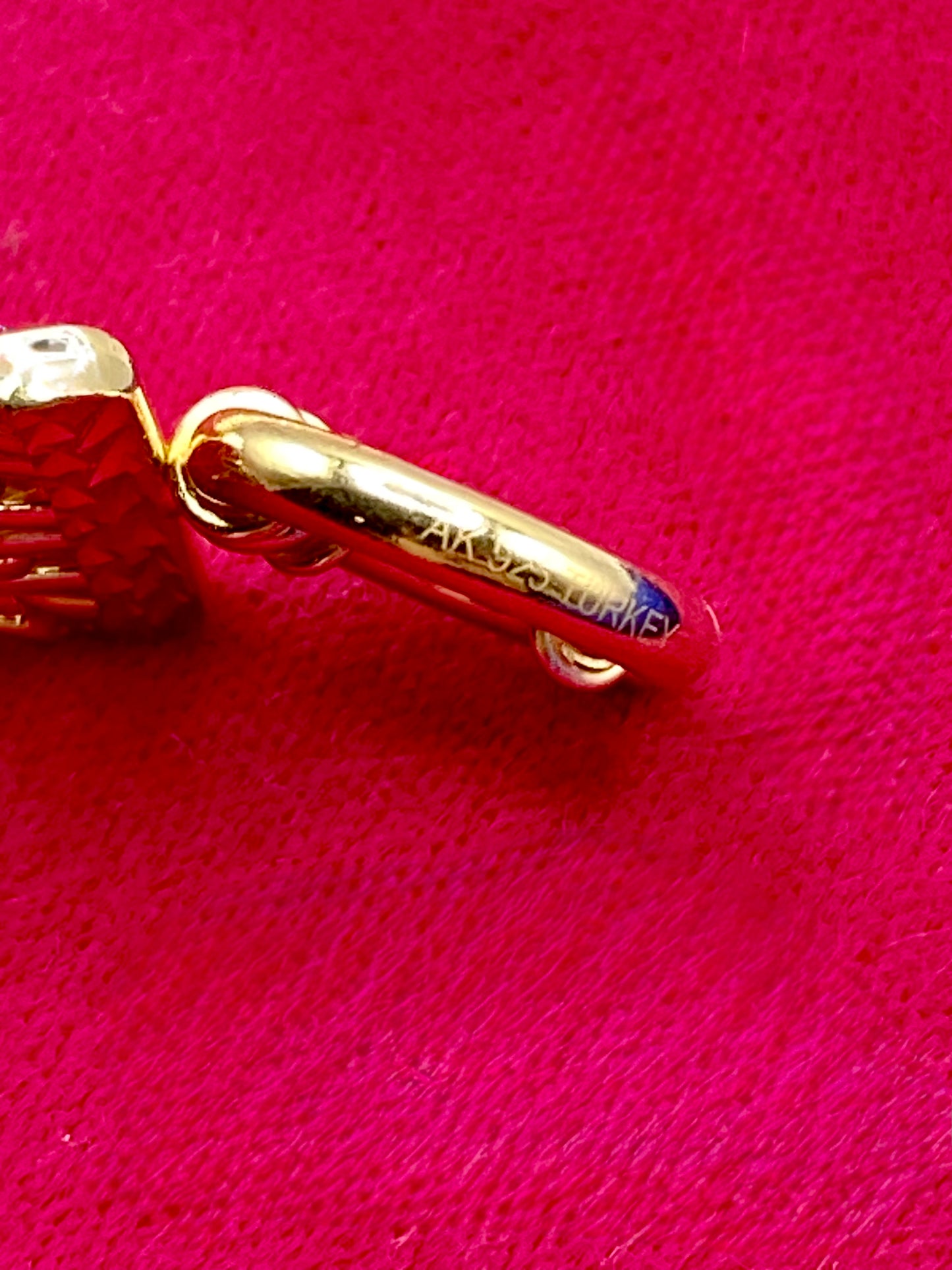 Sterling Silver Vermeil AK Turkey Mesh Bracelet