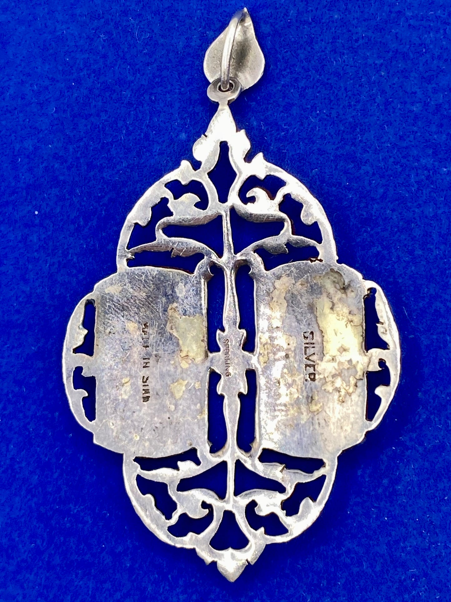 Vintage Siam Sterling Silver Pendant