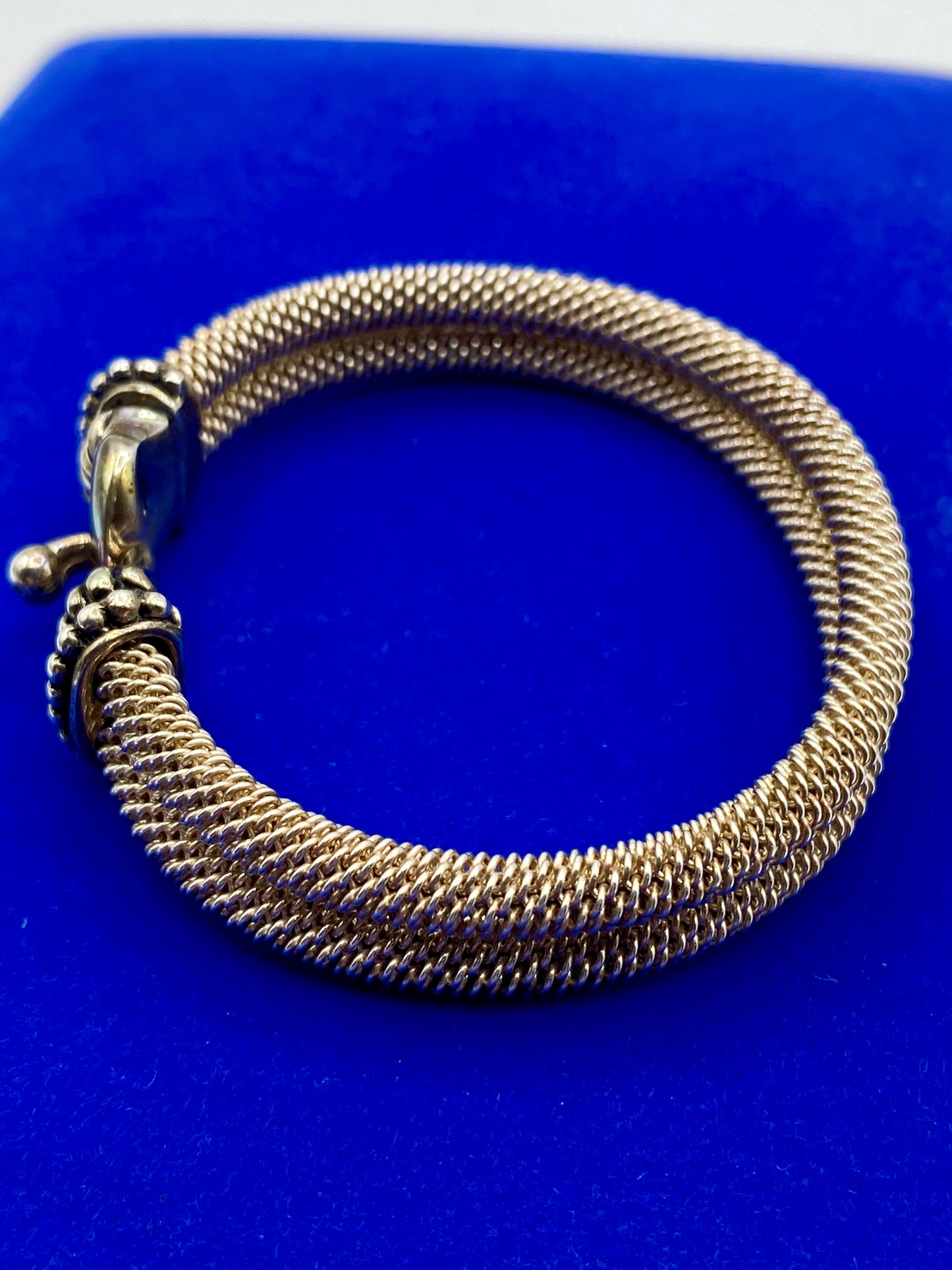 Joseph Esposito ESPO Sterling Silver Mesh Cable Bracelet