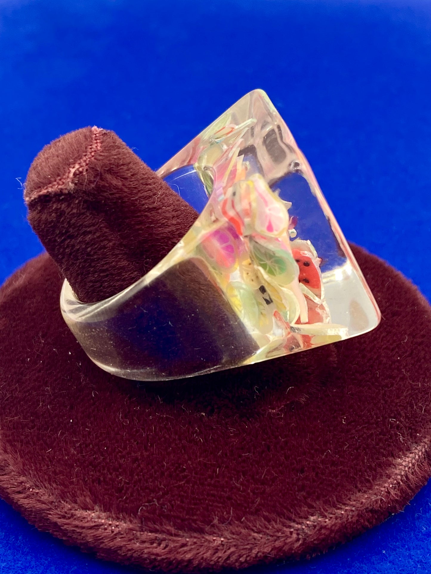 Resin Fruit Salad Ring