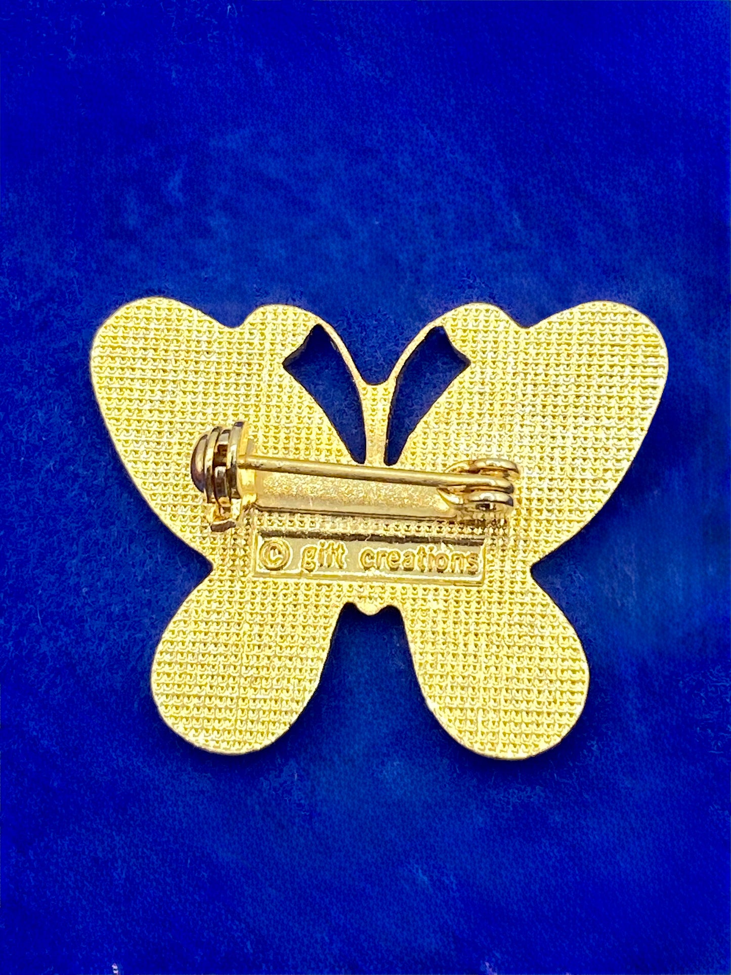 Small Enamel Butterfly Brooch