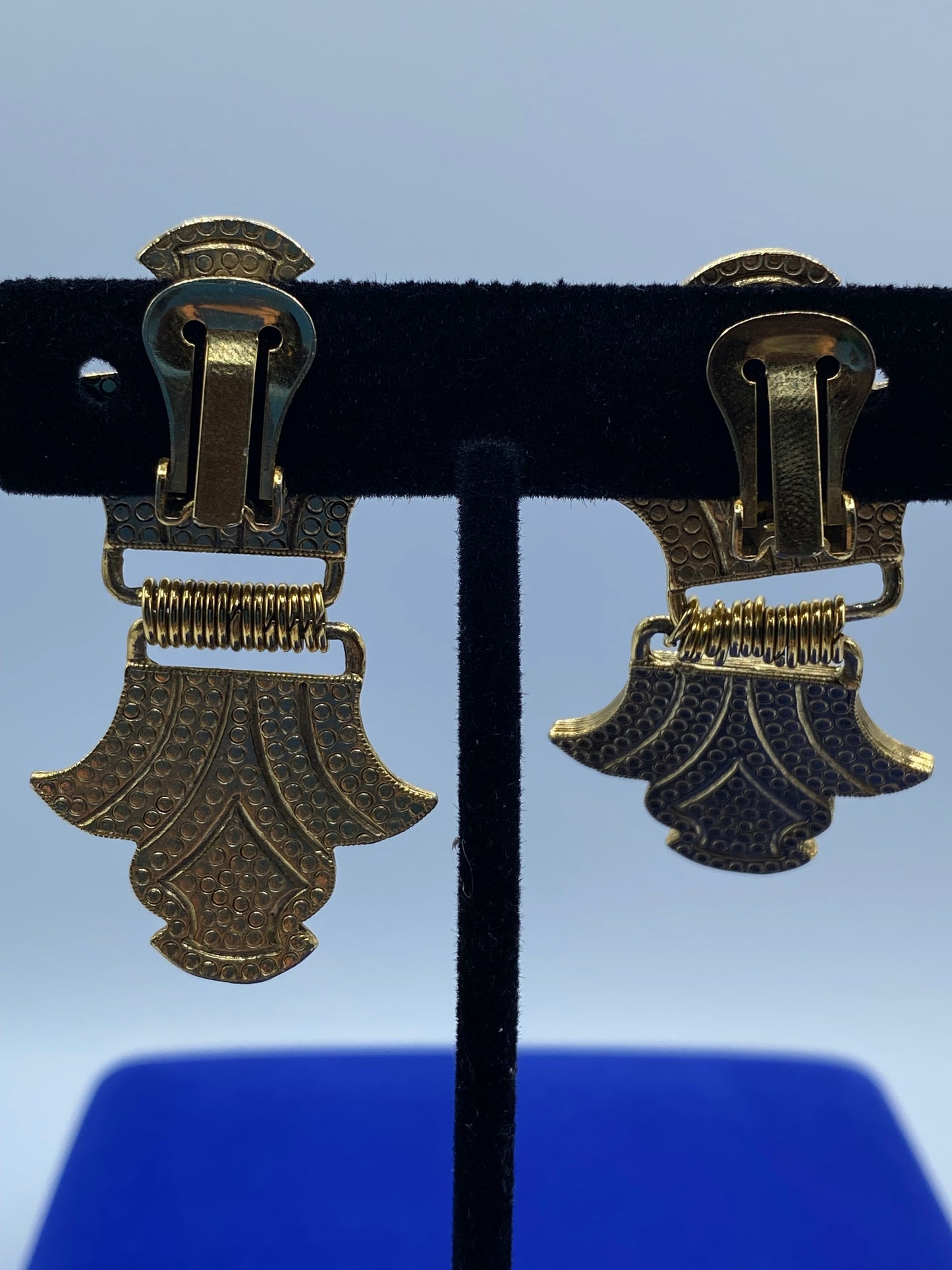1928 Co. Gold Tone Clip Ons