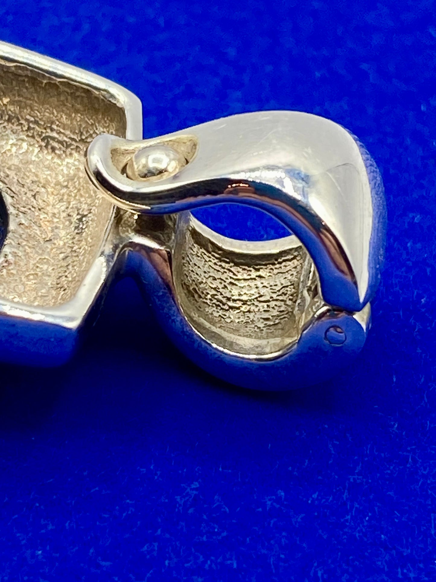 Joseph Esposito ESPO Sterling Silver Blue Lapis Lazuli Enhancer Pendant