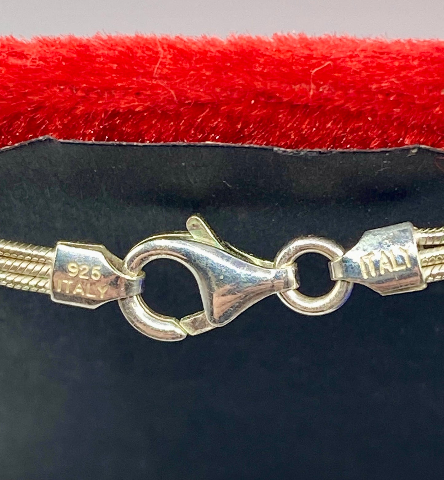 Sterling Silver Silpada Three Strand Thoreau Bead Drop Necklace