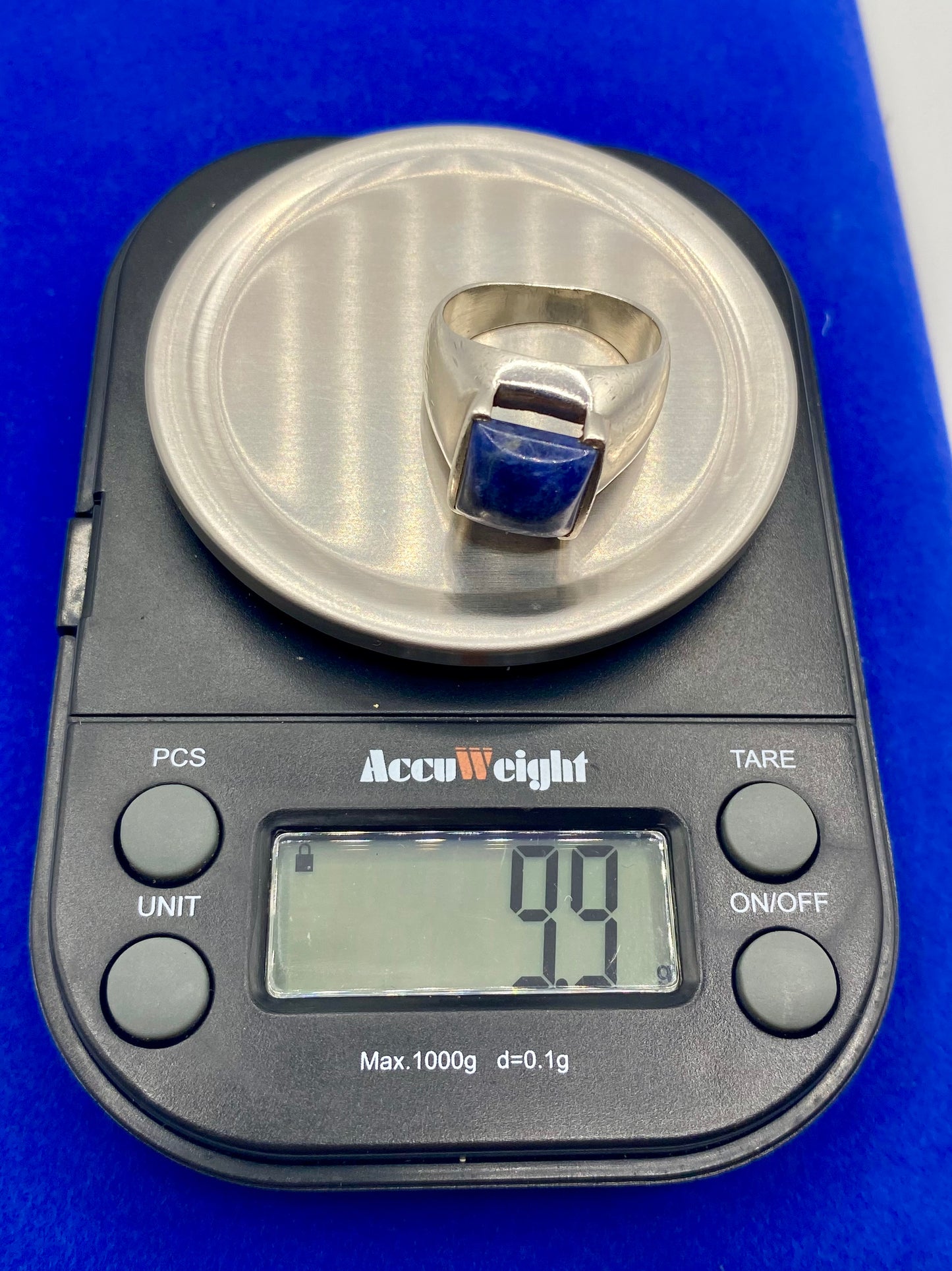 Retired Vintage Sterling Silver Silpada Sodalite Ring