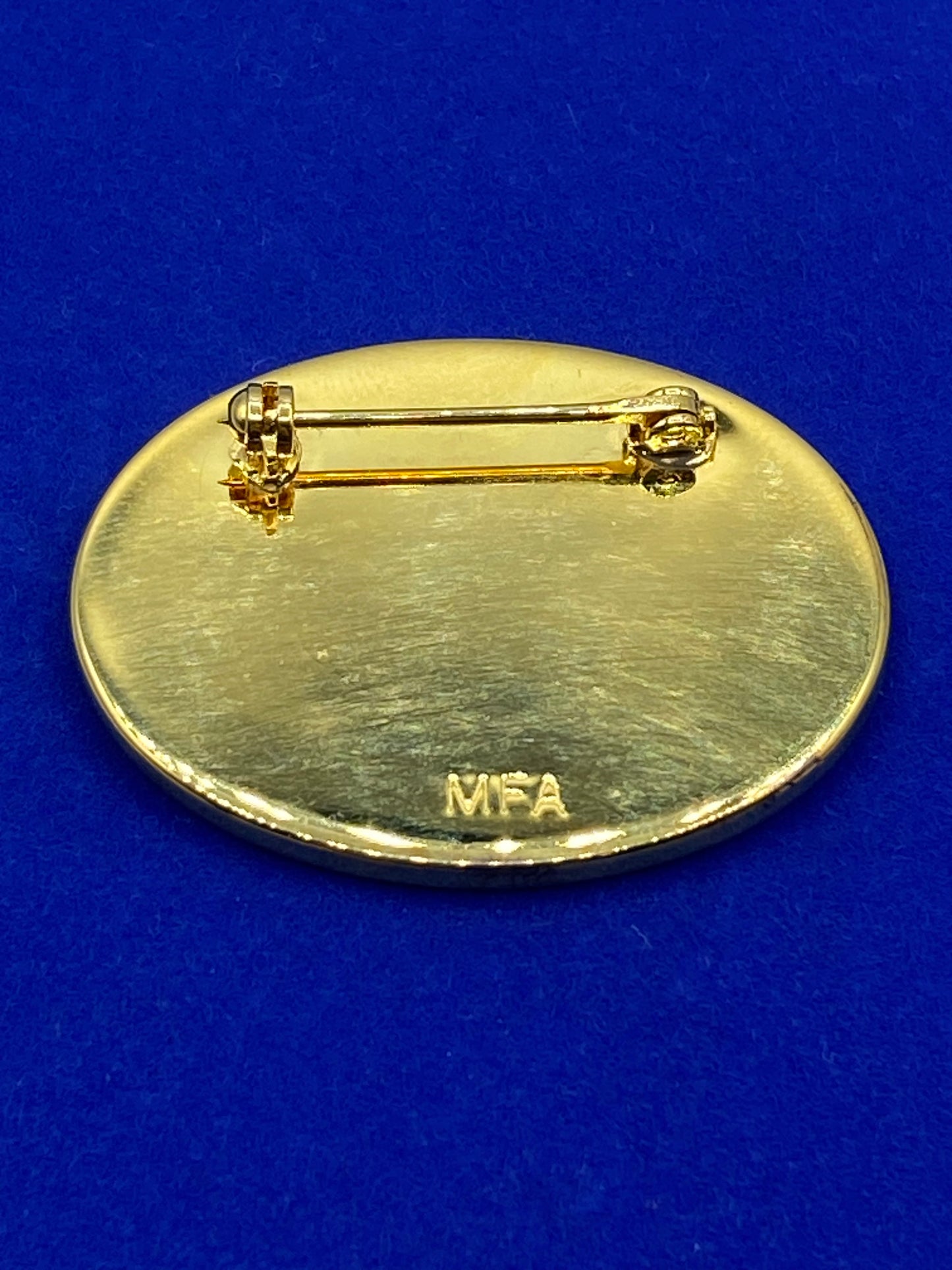 Vintage Museum of Fine Arts Shell Brooch