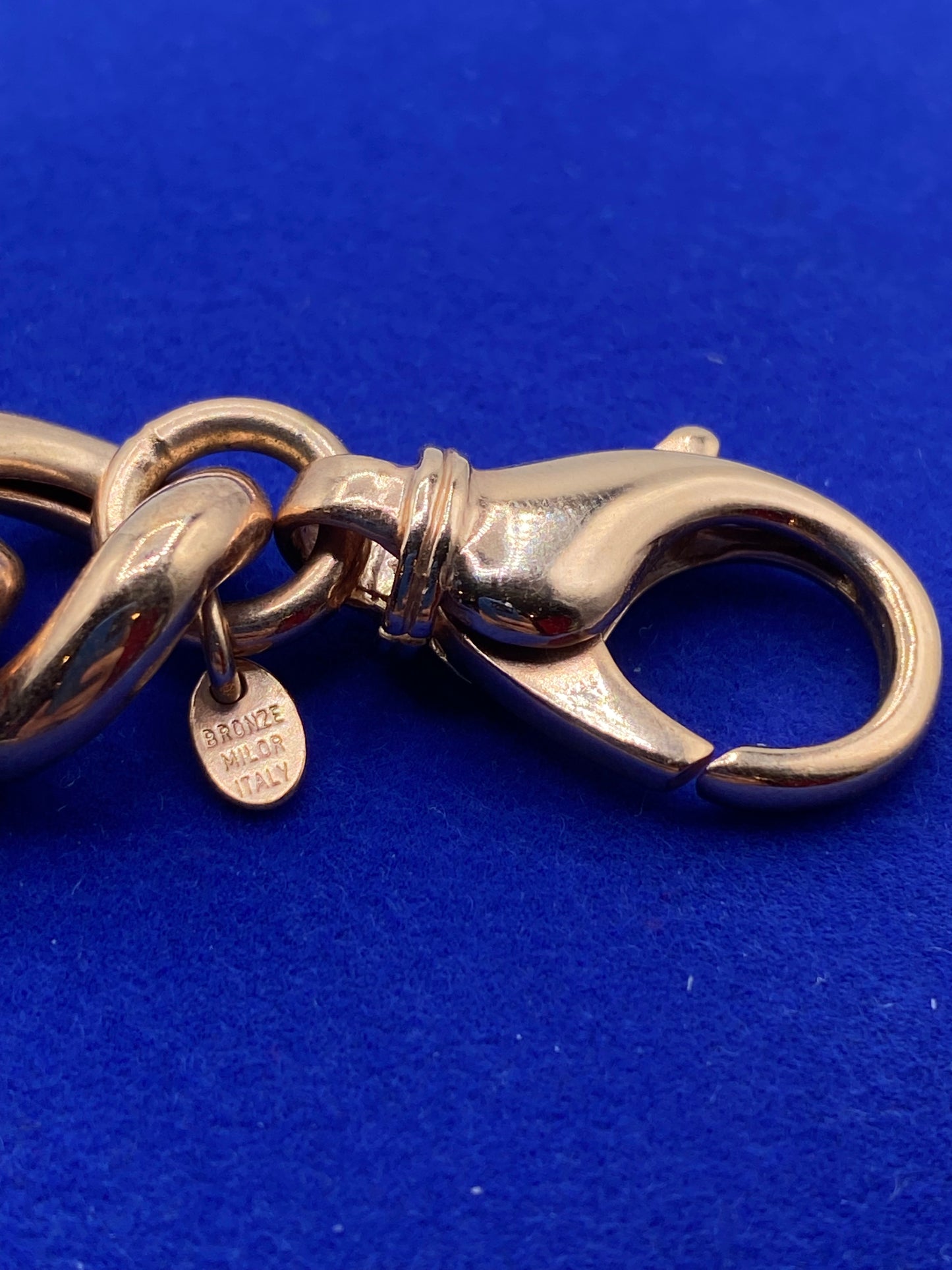 Milor Italy Bronze Link Bracelet