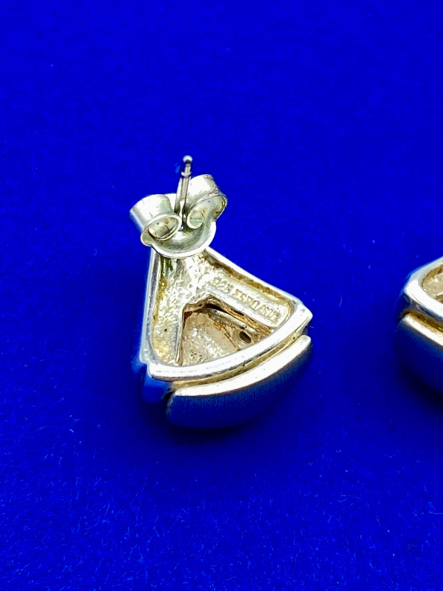 Joseph Esposito ESPO Triangle Stud Earrings