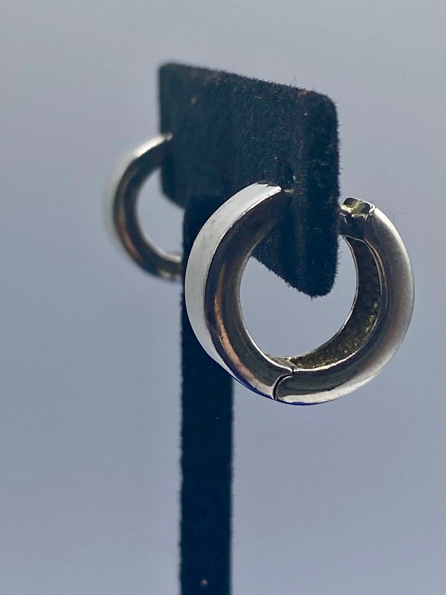 Sterling Silver Dainty Hoop Earrings