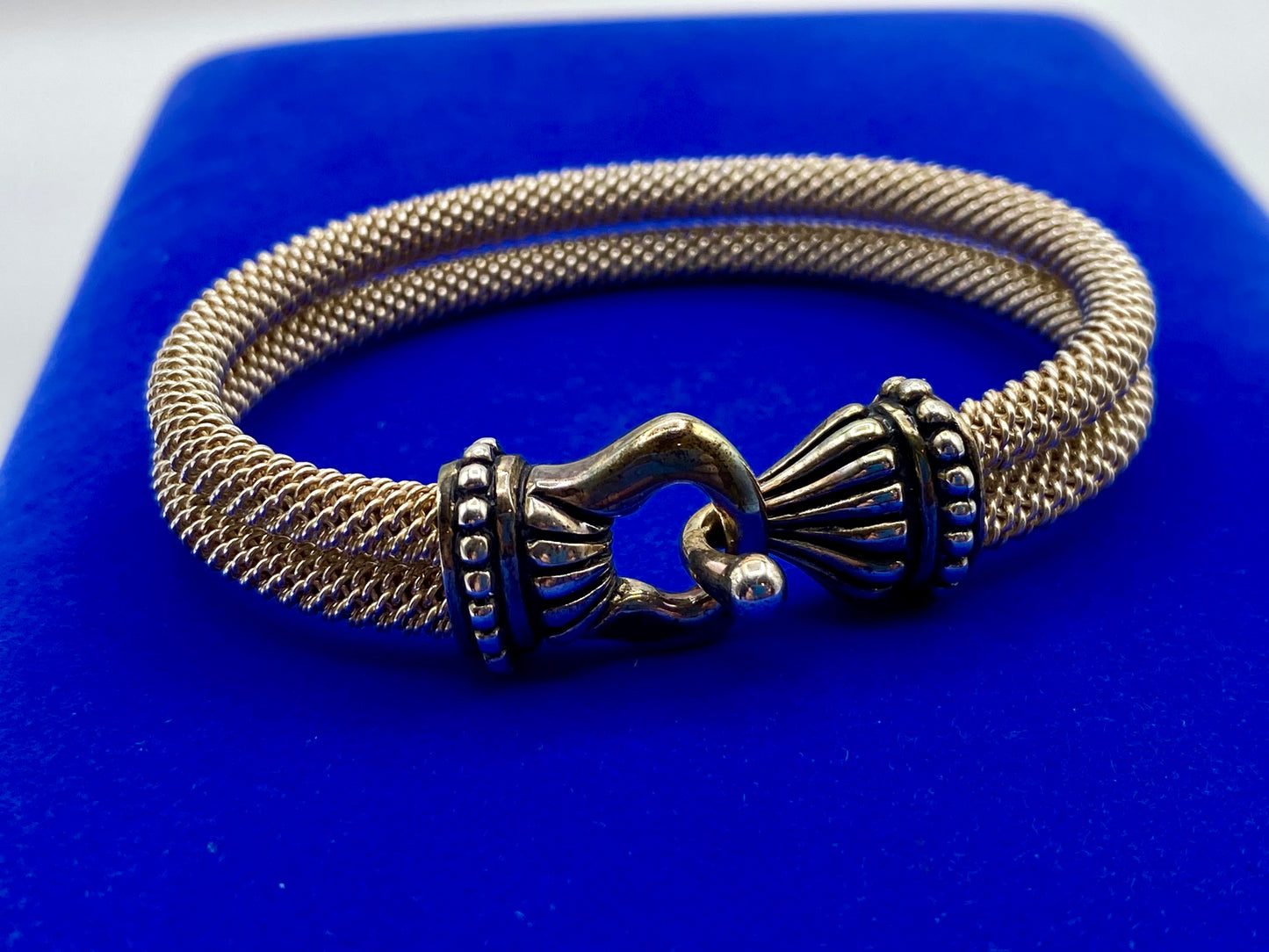 Joseph Esposito ESPO Sterling Silver Mesh Cable Bracelet