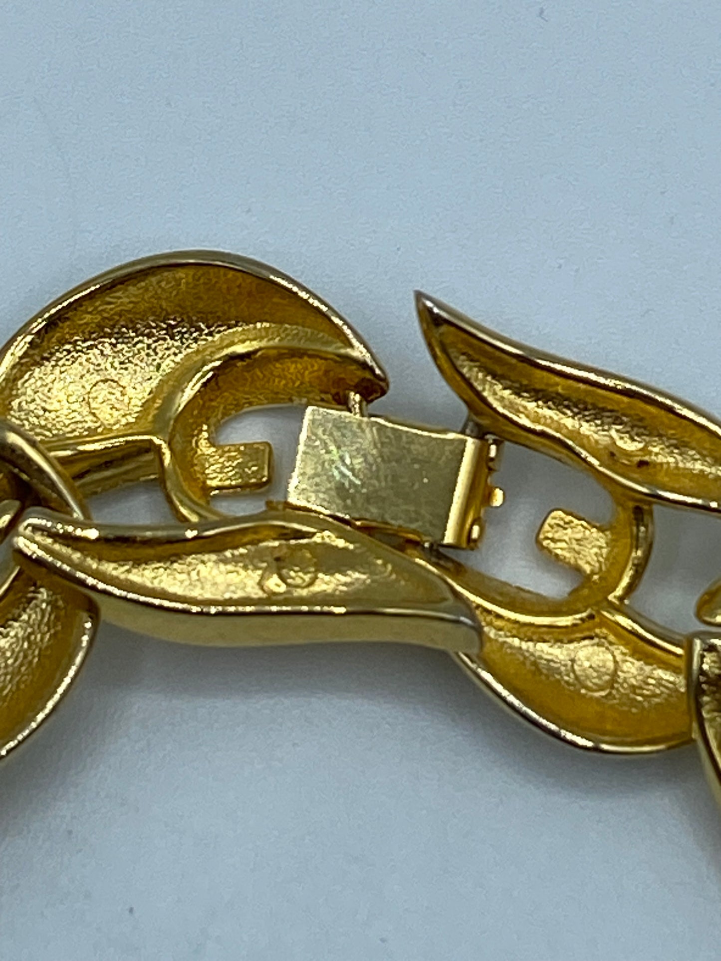 Vintage Gold Tone Statement Necklace