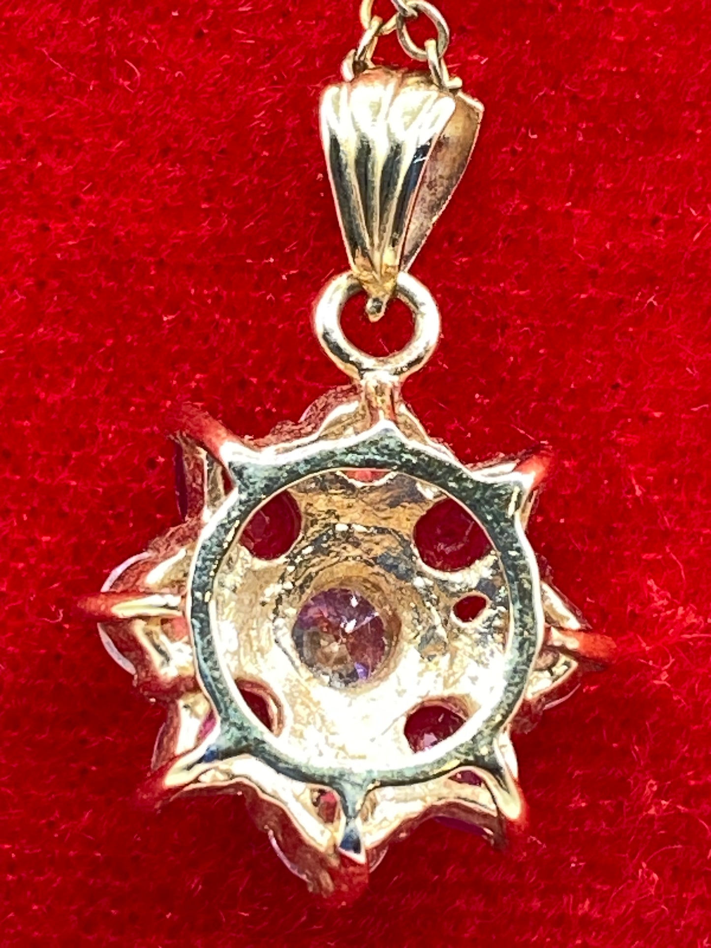 Lab Created Ruby Necklace