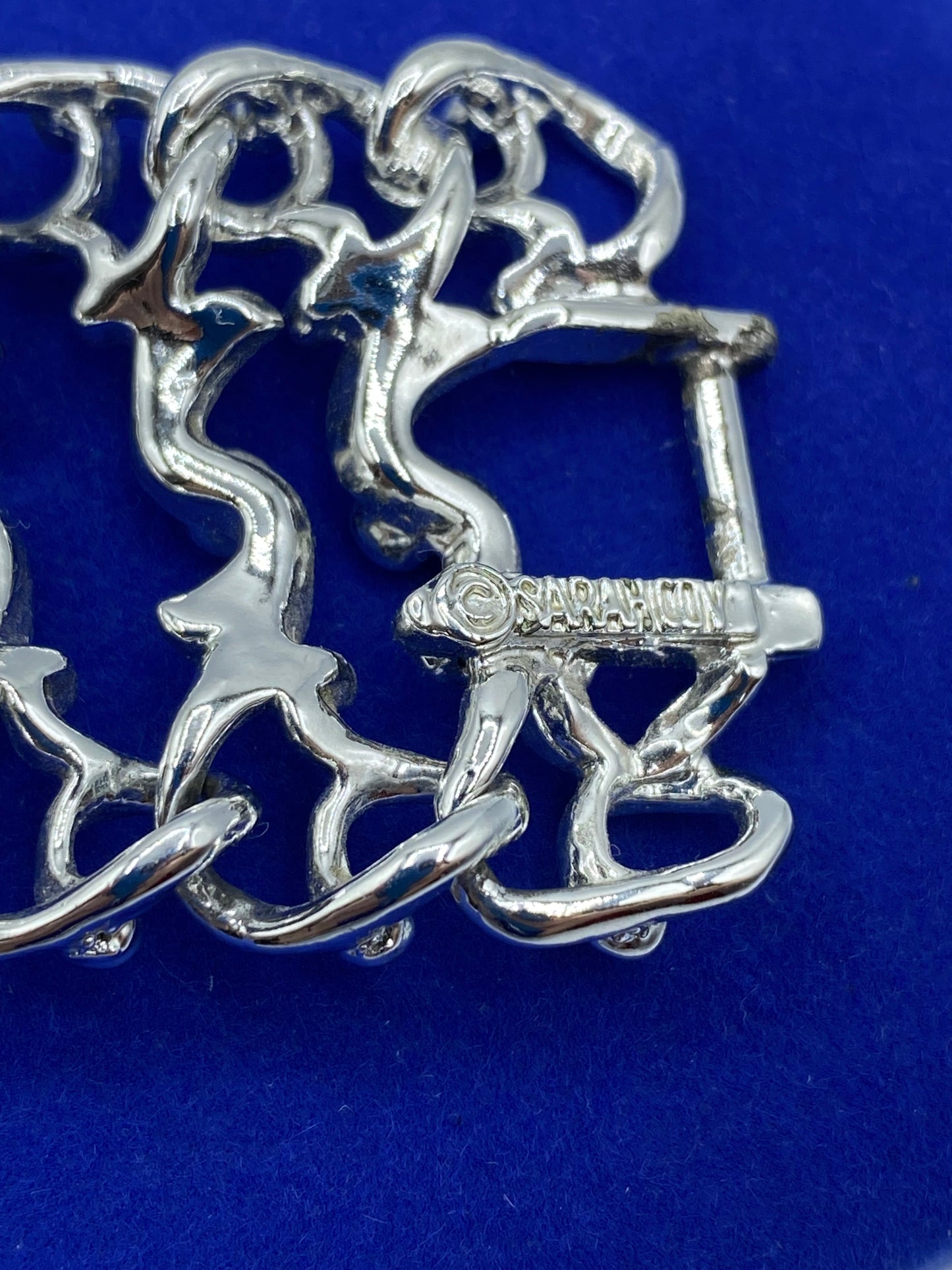 Vintage Sarah Coventry Silver Tone “Fancy Free” Bracelet