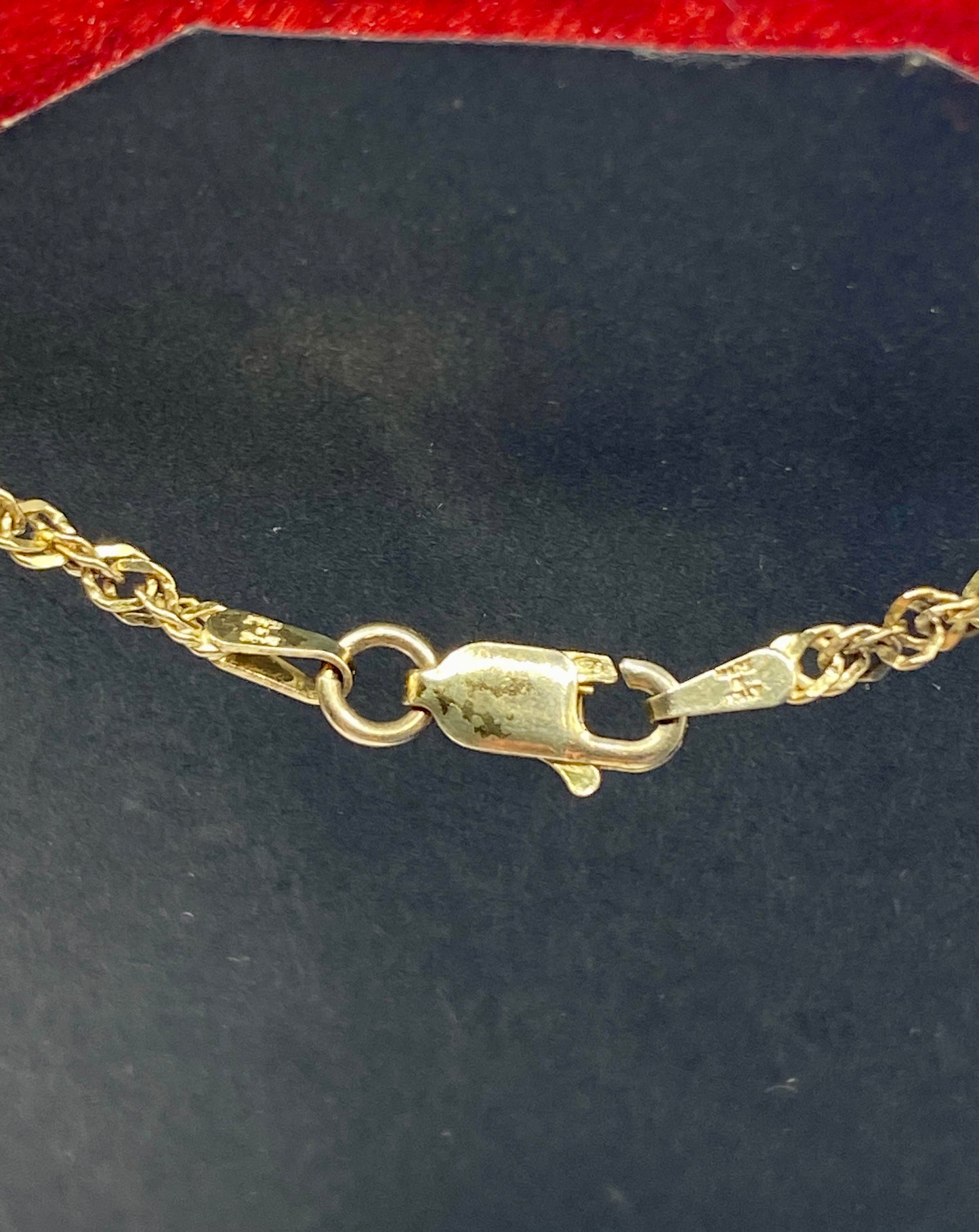 Vintage Milor Vermeil Sterling Silver Chain
