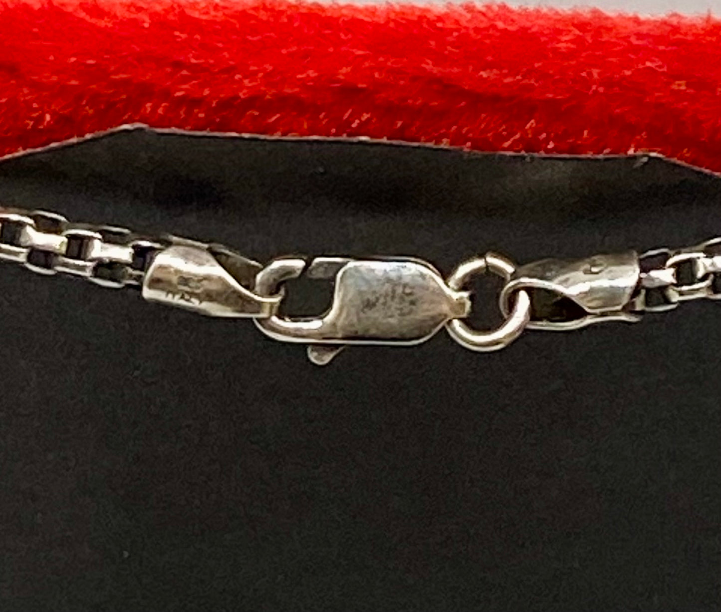 Sterling Silver & 14K Gold Ornate Rectangular Pendant Necklace