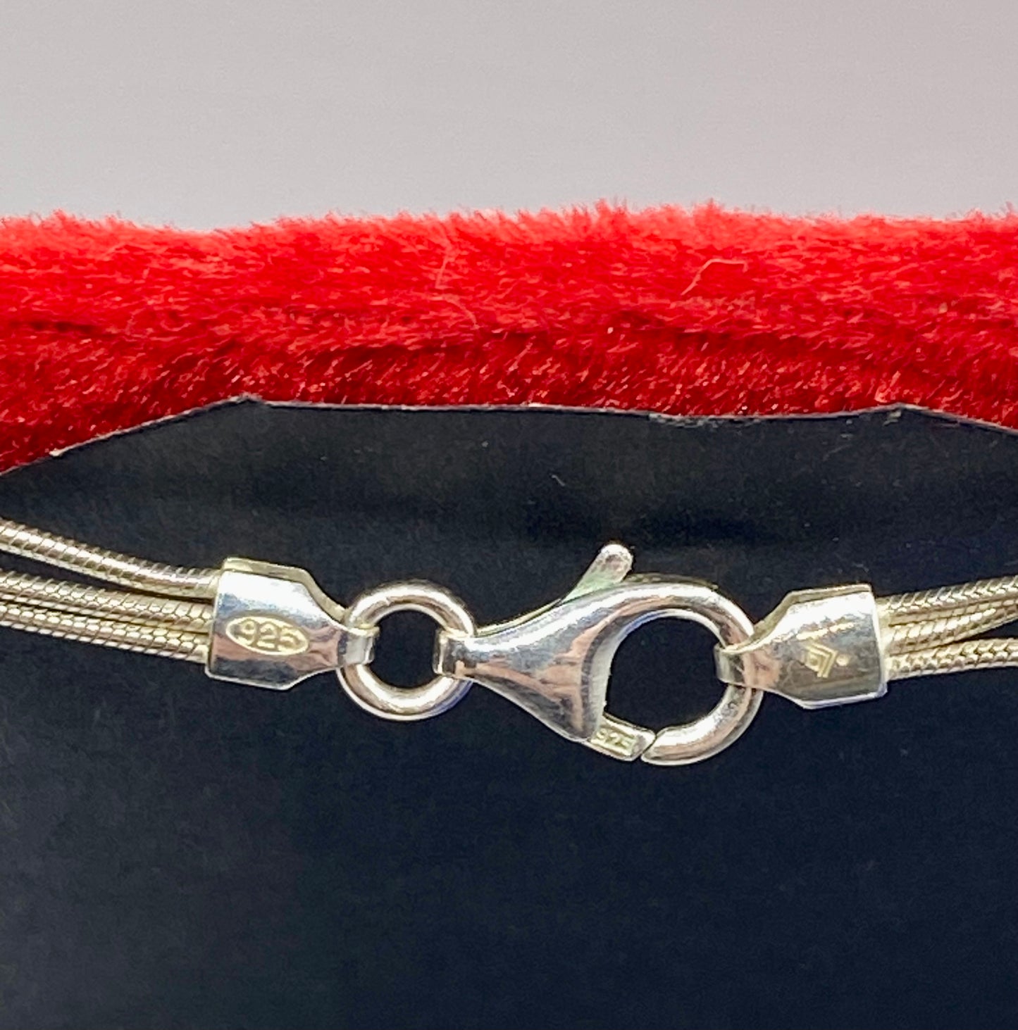 Sterling Silver Silpada Three Strand Thoreau Bead Drop Necklace