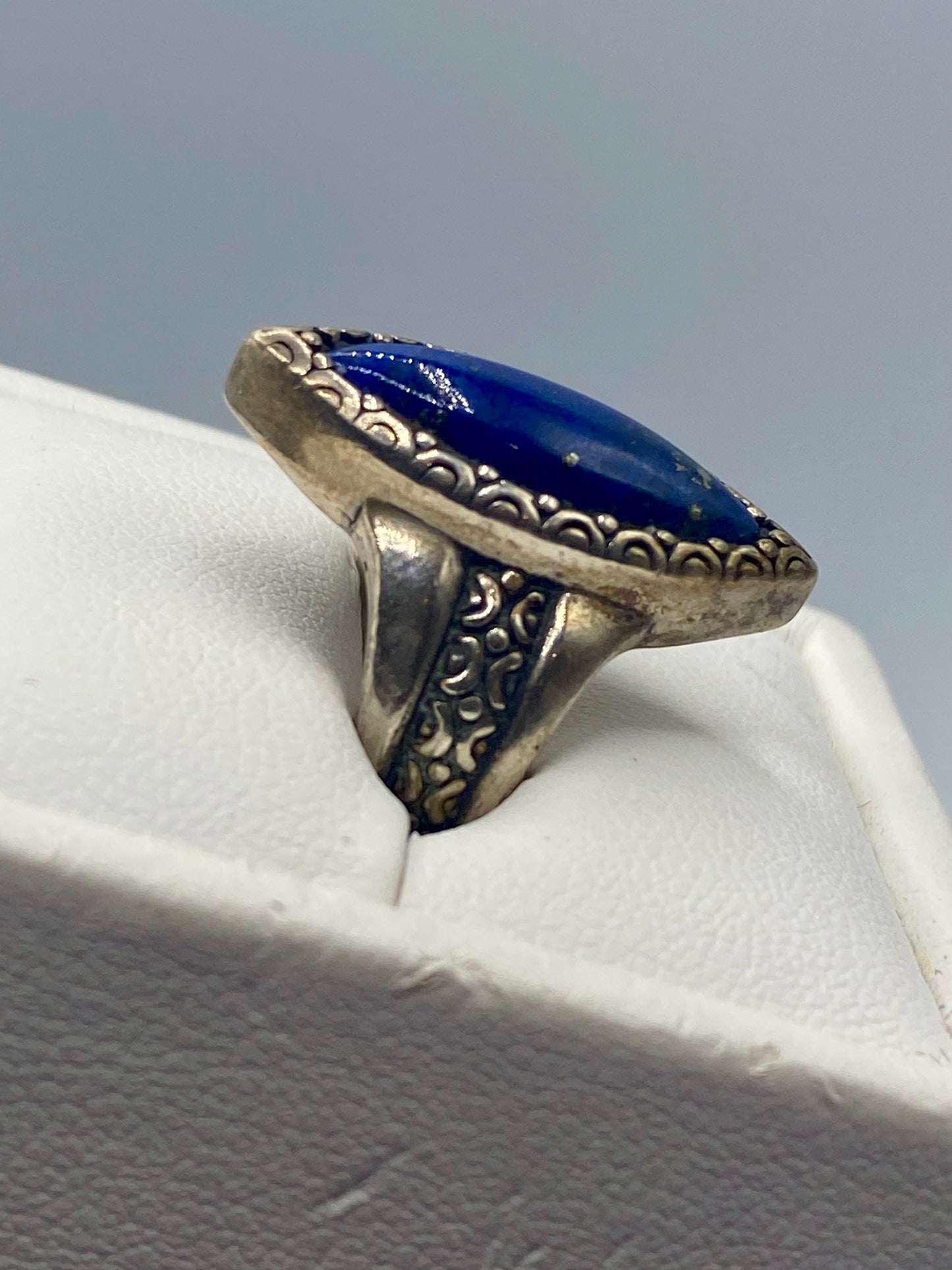 Carolyn Pollack Relios Sterling Silver & Lapis Ring