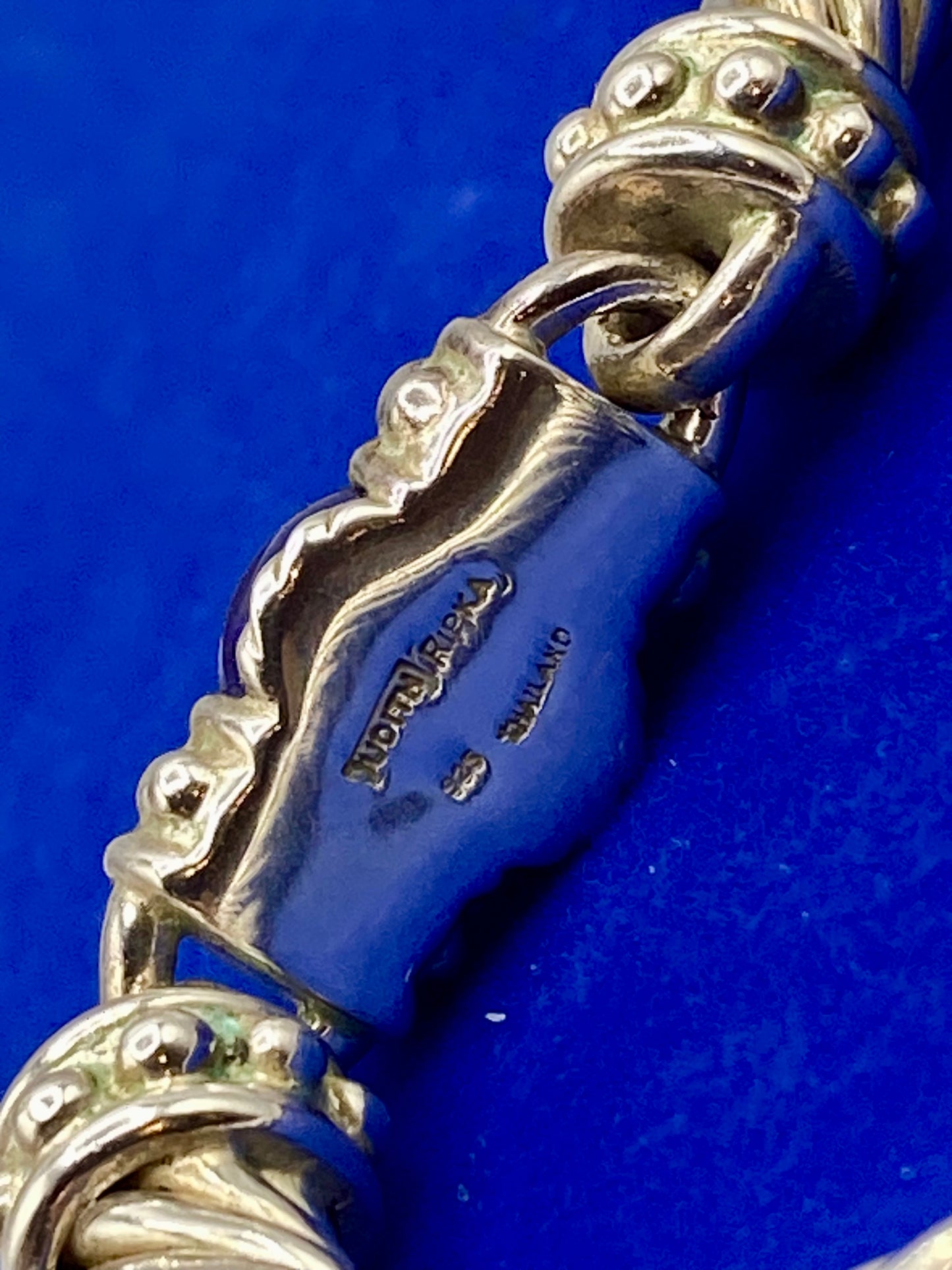 Judith Ripka Lapis Sterling Silver Bracelet