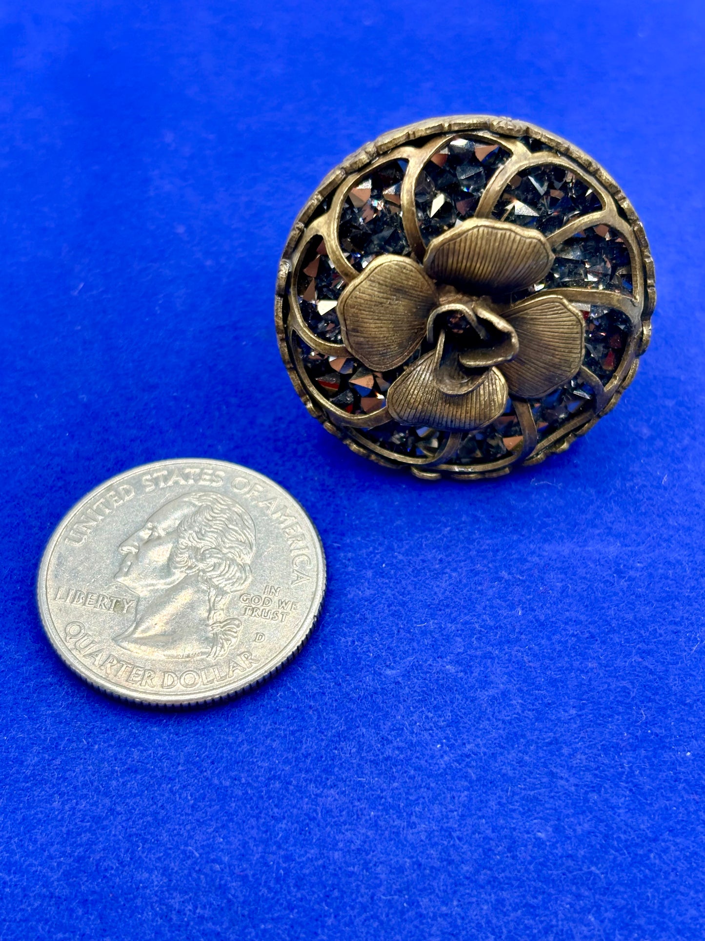 Ollipop Inc. Rose Cage Ring