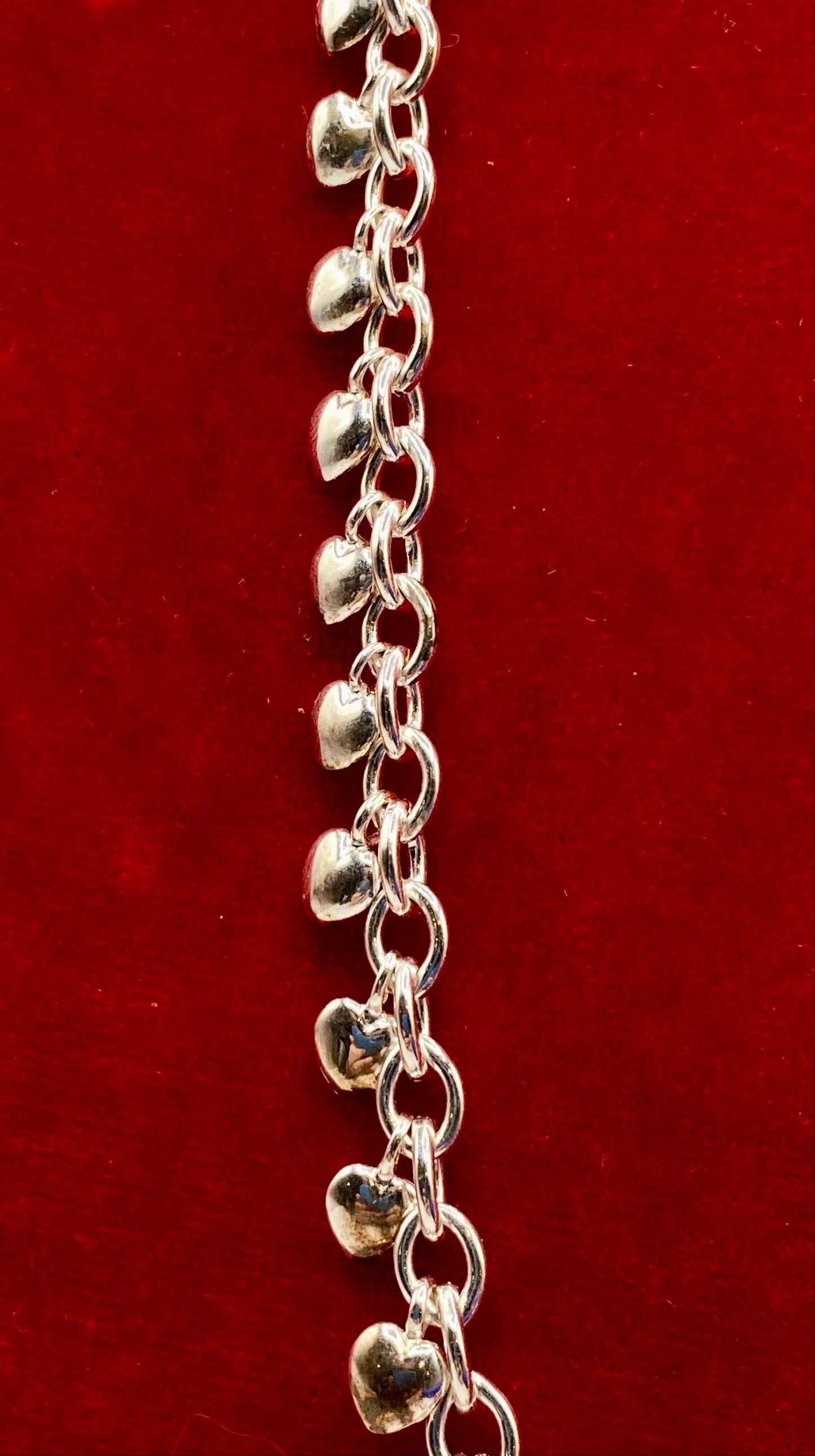 Sterling Silver NWT Ecclissi Heart Charm Necklace