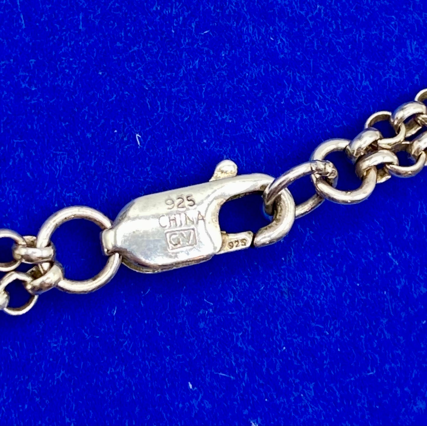 GV Sterling Silver & 14K Mother of Pearl Necklace
