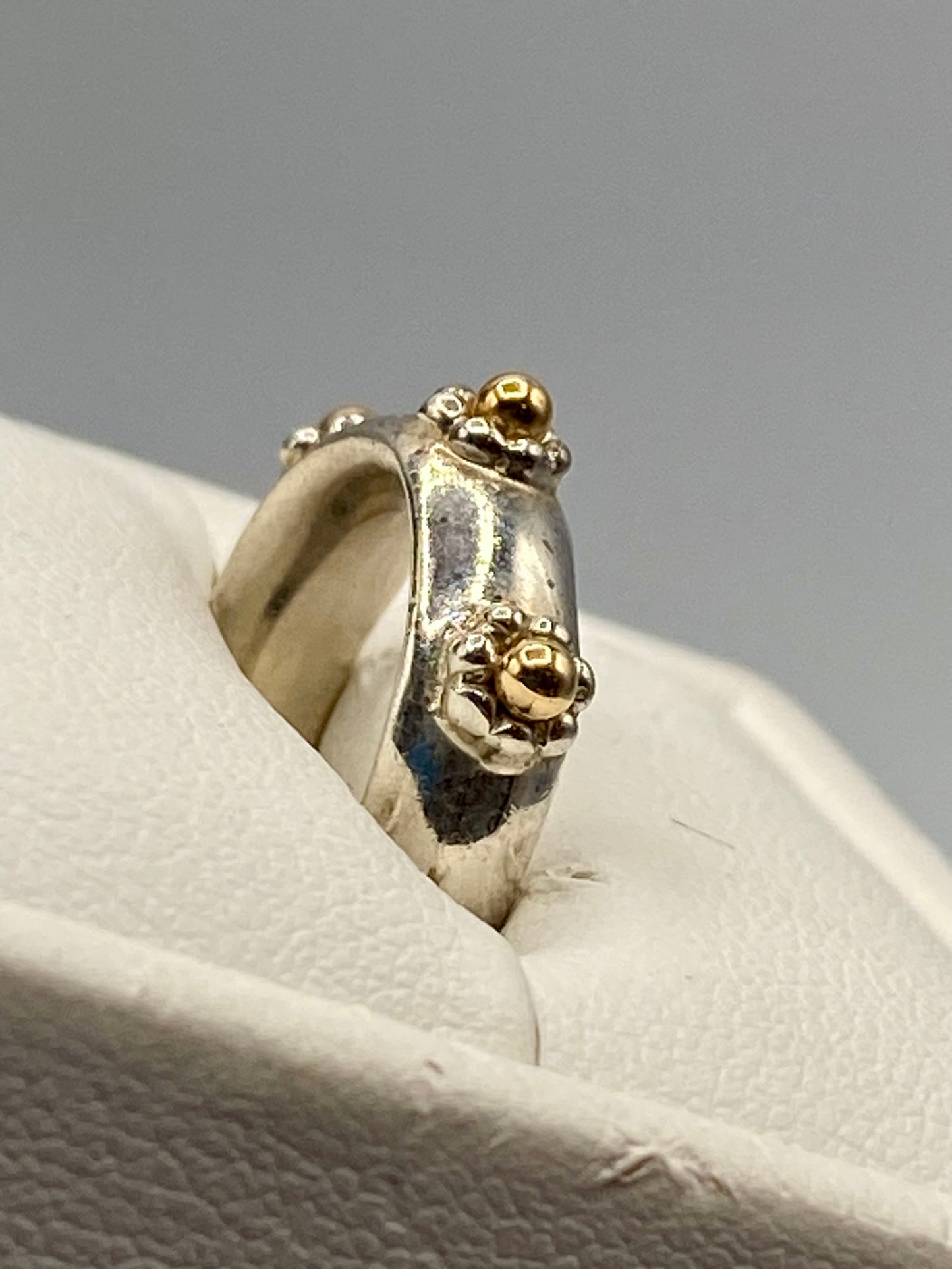 Joseph Esposito ESPO Toe or Pinky Sterling Silver 14K Ring