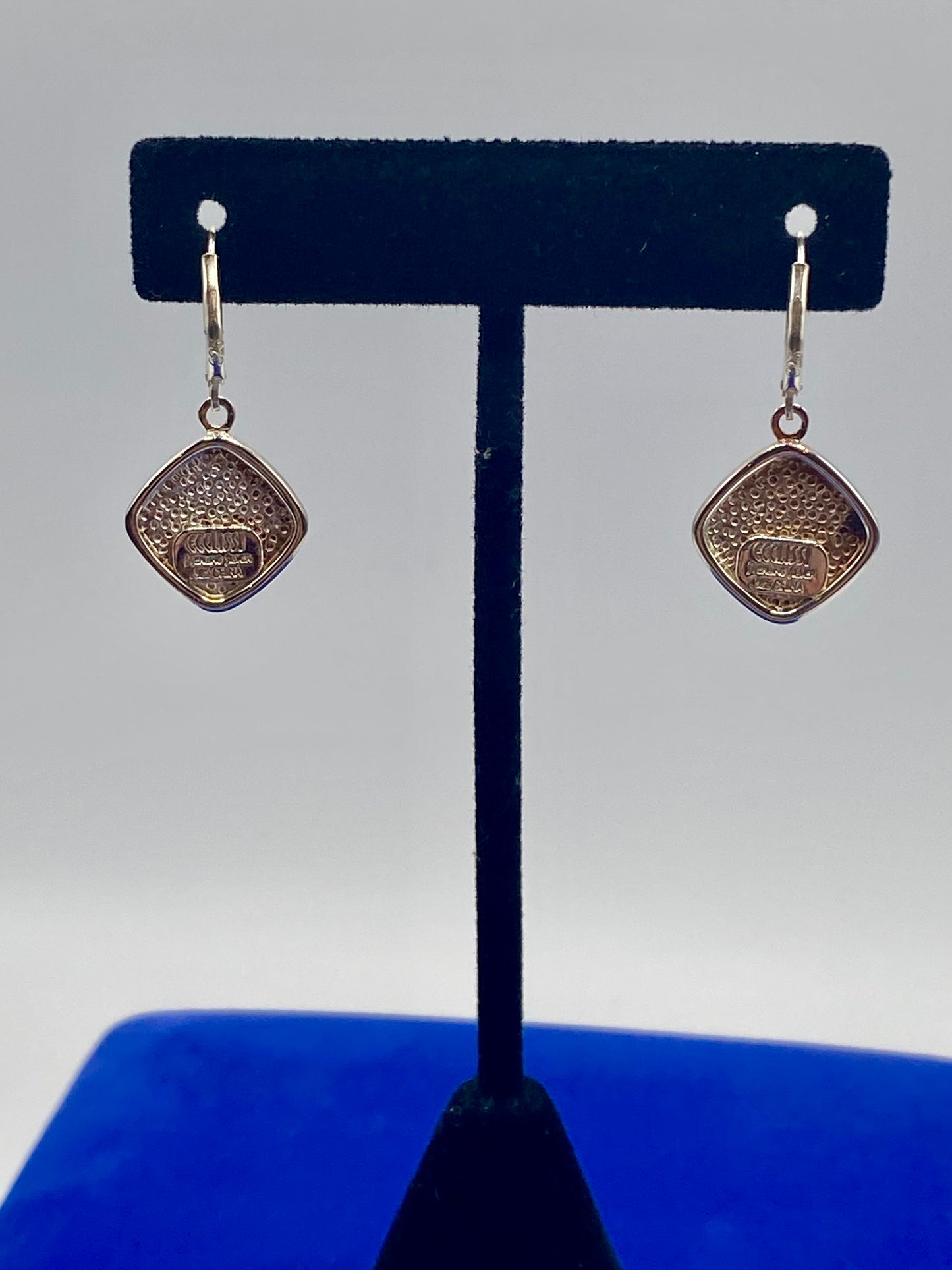 Ecclissi Sterling Silver Mother Of Pearl Drop Dangle Earrings