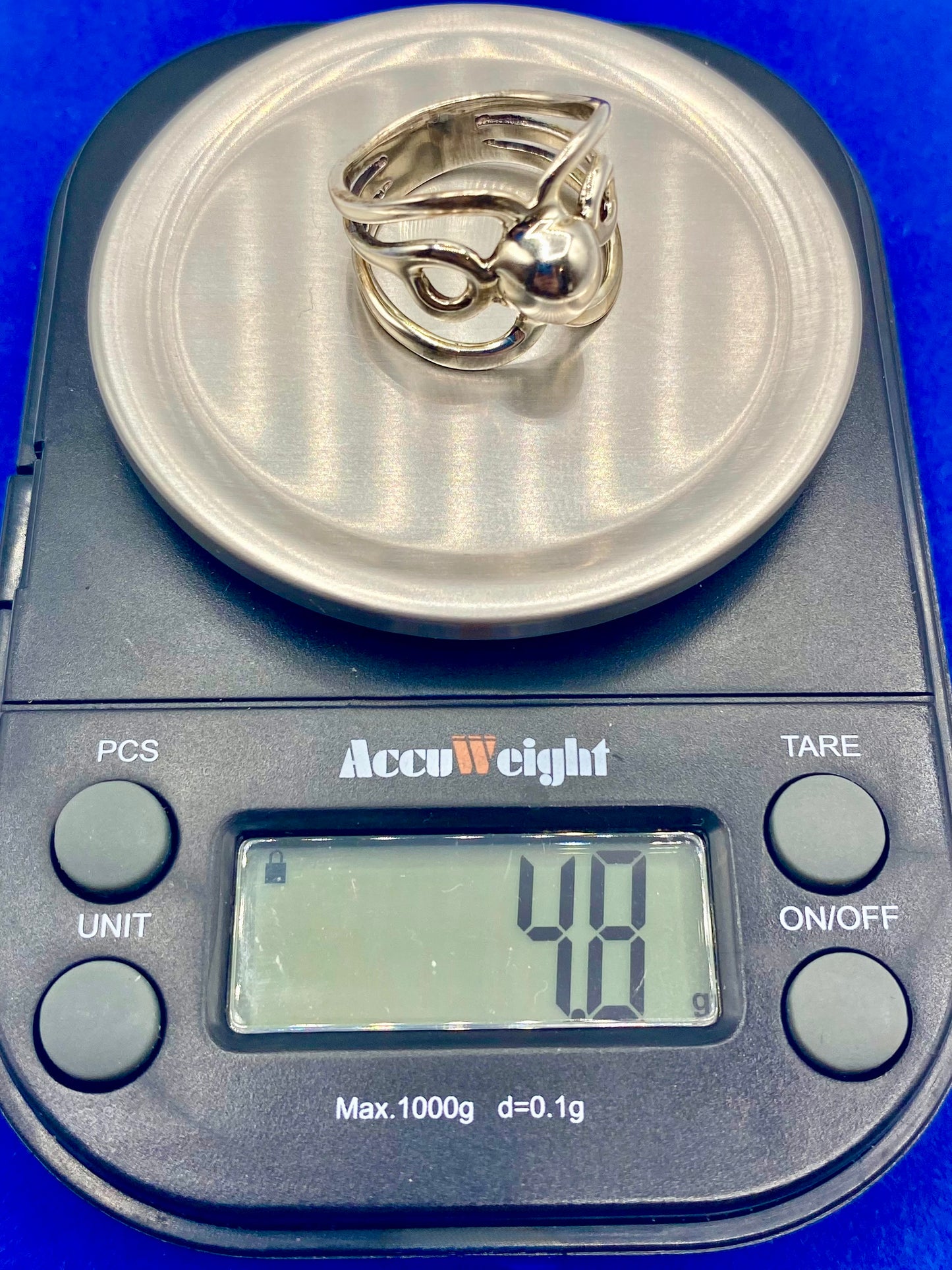 Sterling Silver ATI Mexico Circle Ring