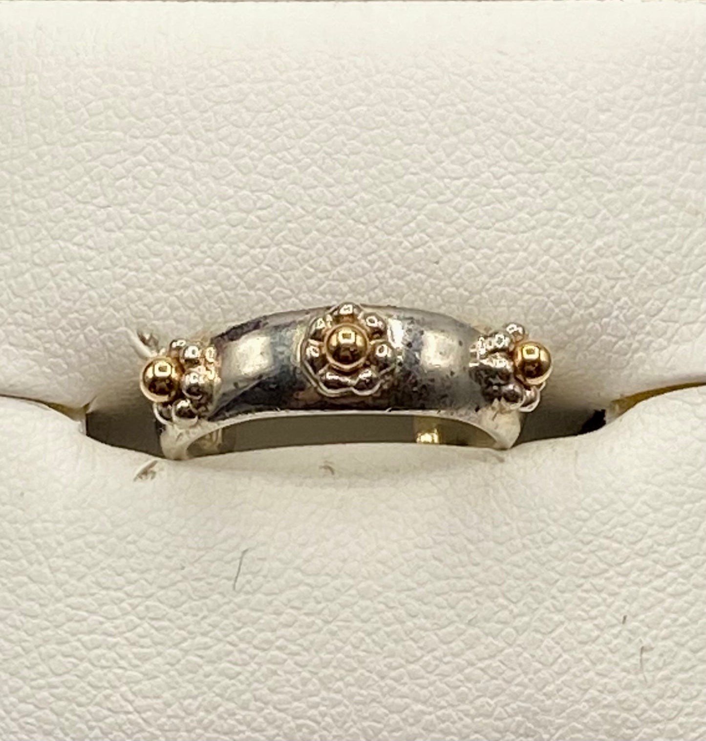 Joseph Esposito ESPO Toe or Pinky Sterling Silver 14K Ring