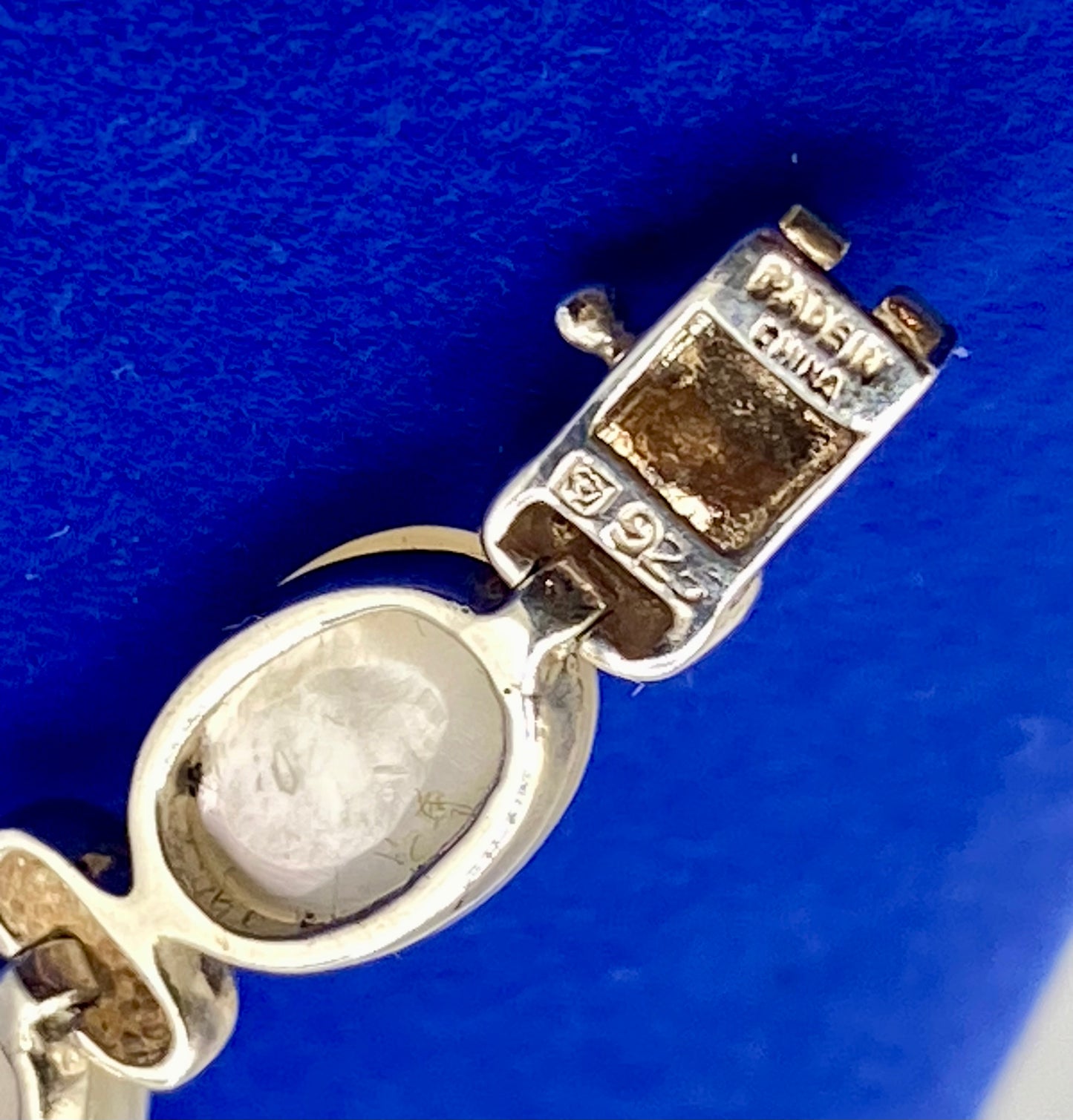 Sterling Silver Mother of Pearl Bracelet