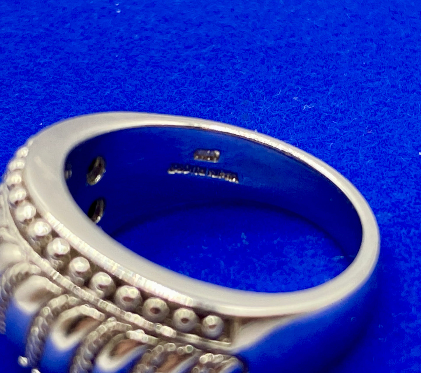 Sterling Silver Judith Ripka Ball Bead Ring