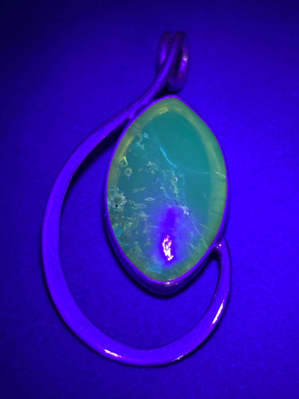 Sterling Silver Baltic Amber Pendant
