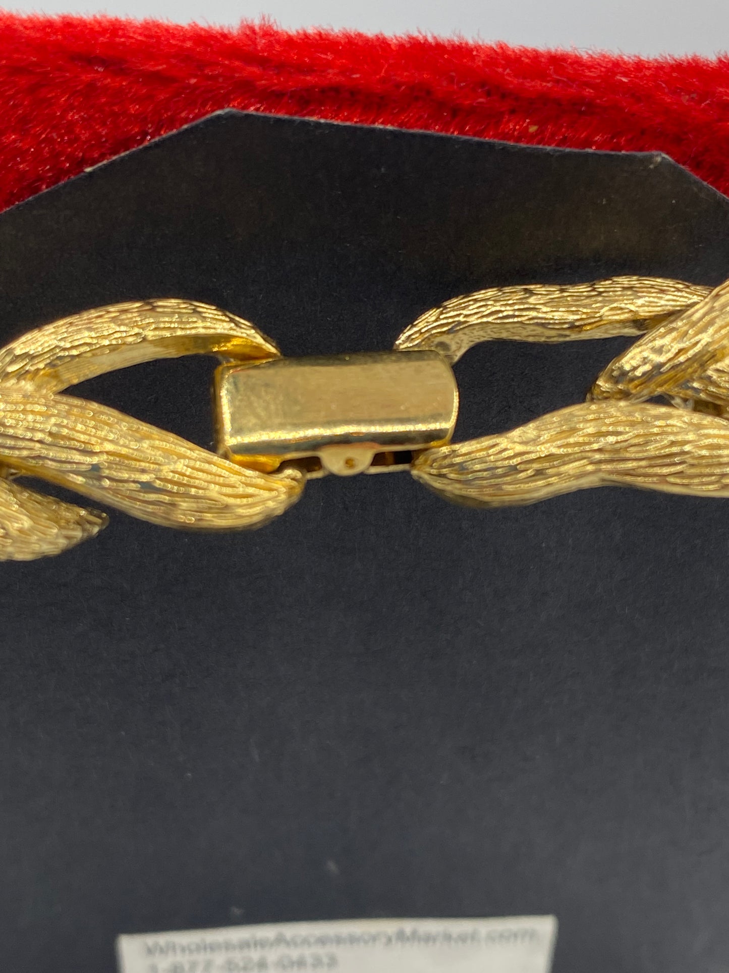 Gold Tone Choker Necklace