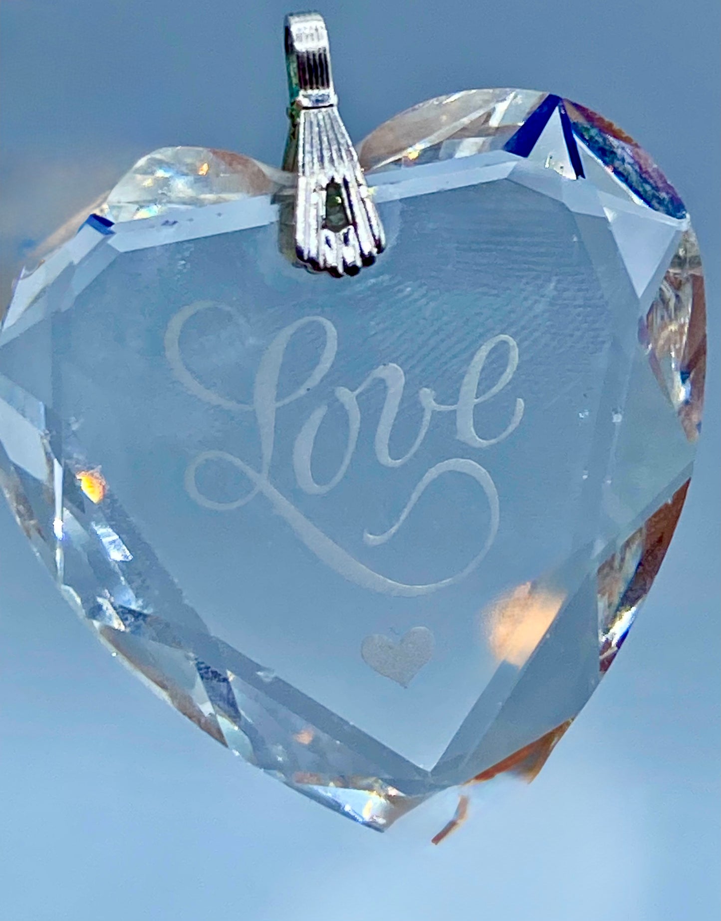 Hallmark Crystal Love Heart Pendant