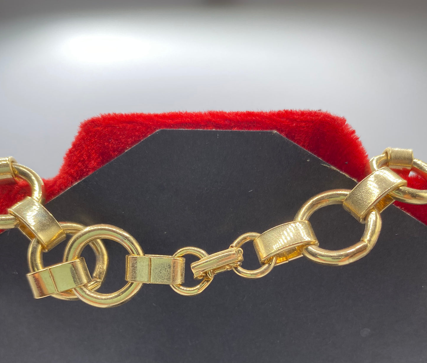 Vintage Gold Tone Coin Necklace