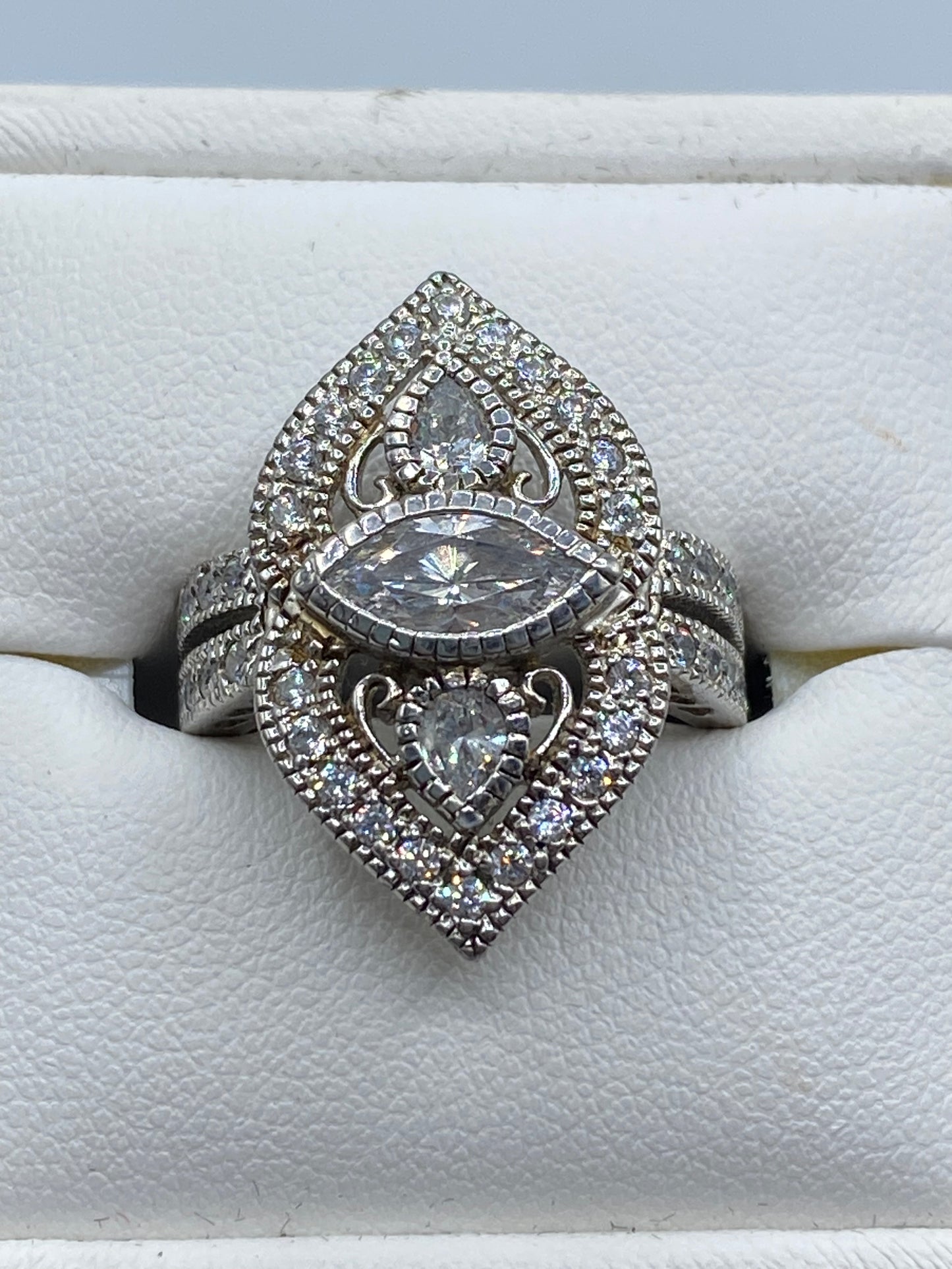 Ross Simmons Sterling Silver CZ Ring