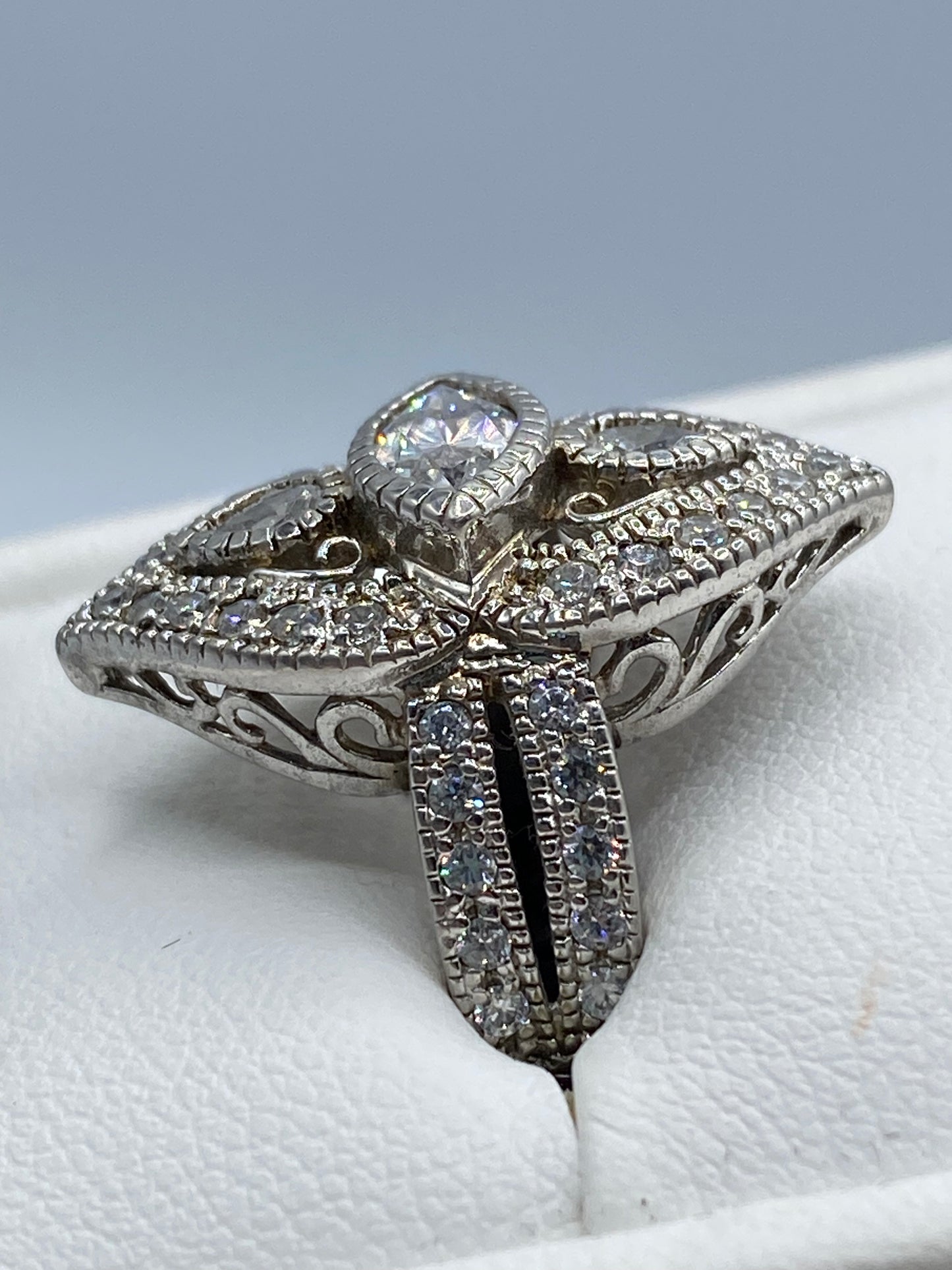 Ross Simmons Sterling Silver CZ Ring