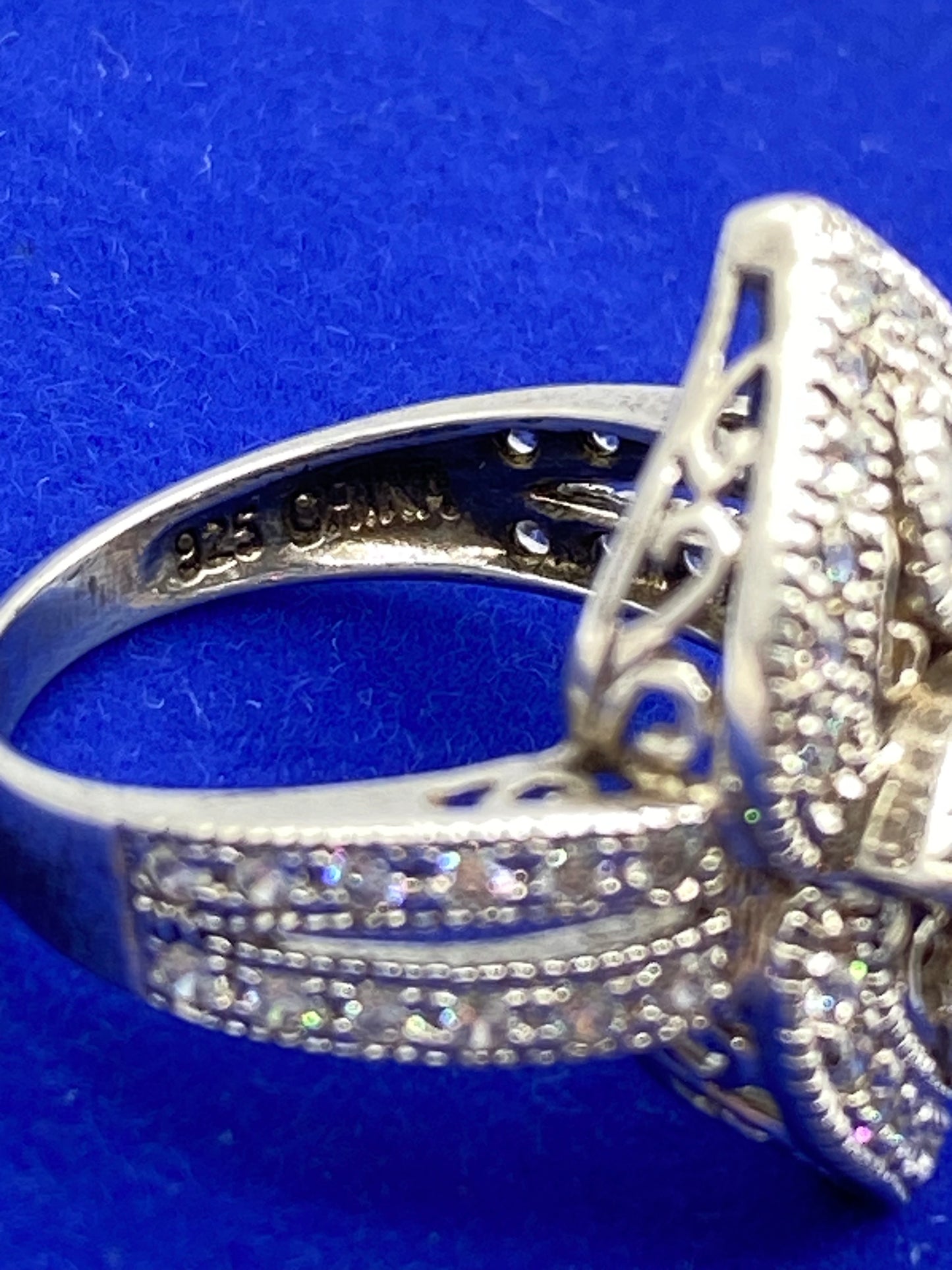 Ross Simmons Sterling Silver CZ Ring