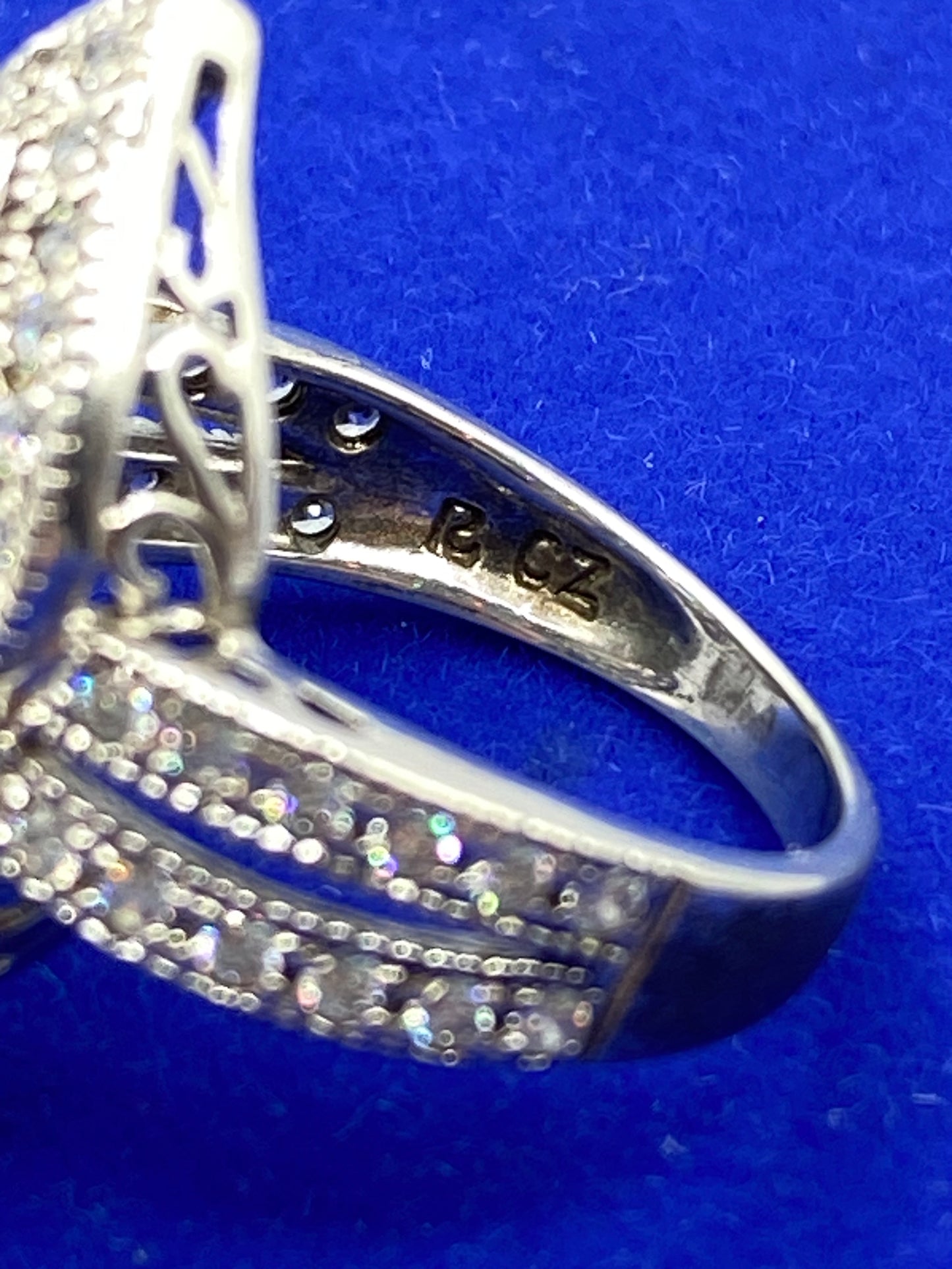 Ross Simmons Sterling Silver CZ Ring