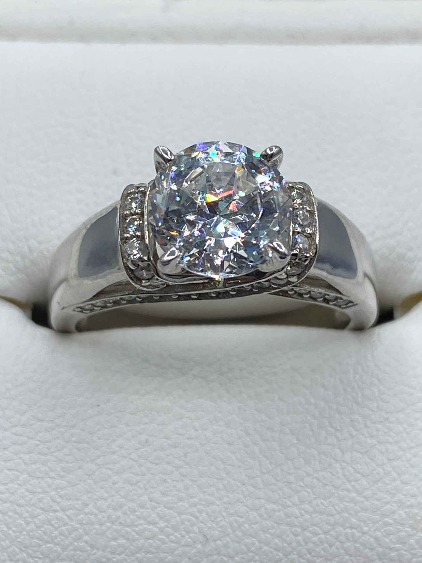 Sterling Silver CZ Ring