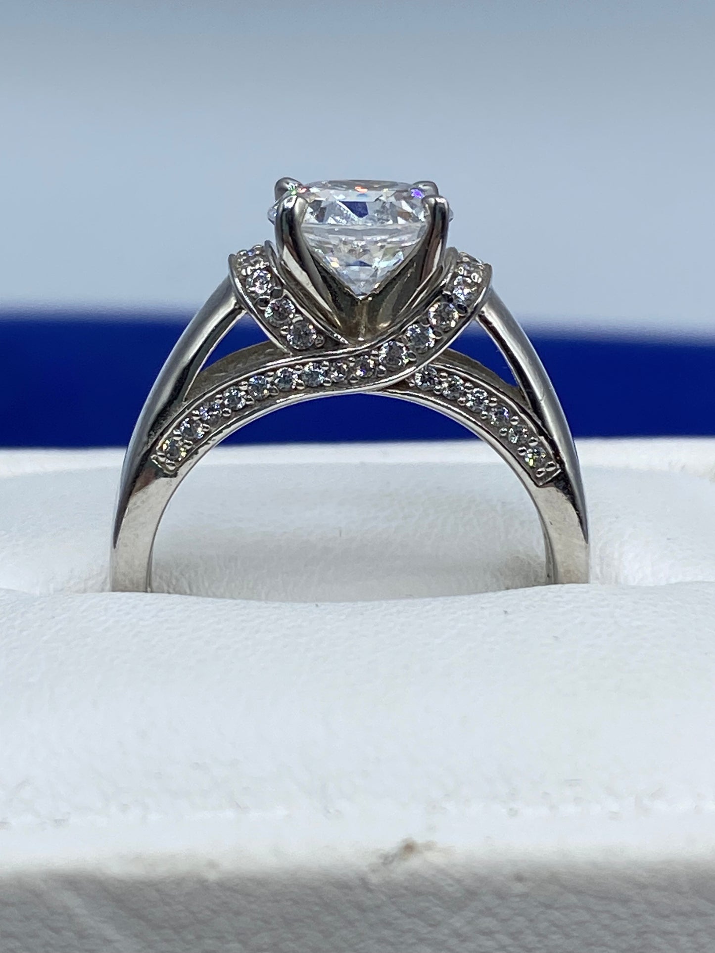 Sterling Silver CZ Ring