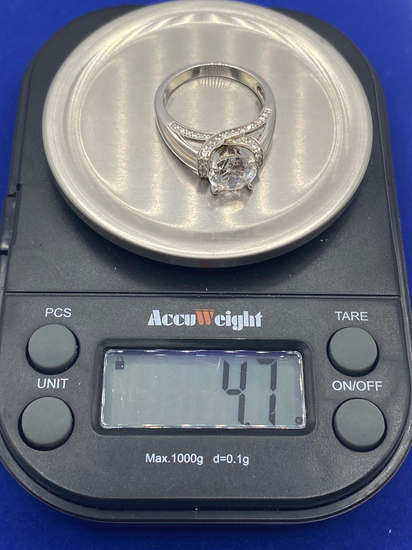 Sterling Silver CZ Ring